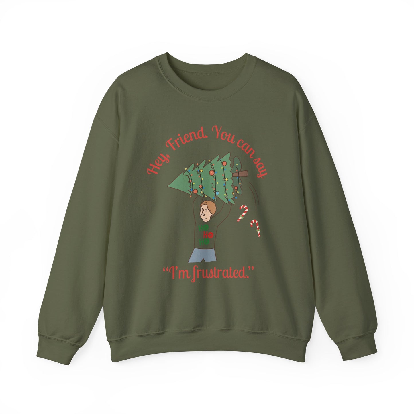RBT Holiday Humor Crewneck Sweatshirt, Funny Christmas Gift, Perfect for RBT, BCBA, SLP, OT Friends