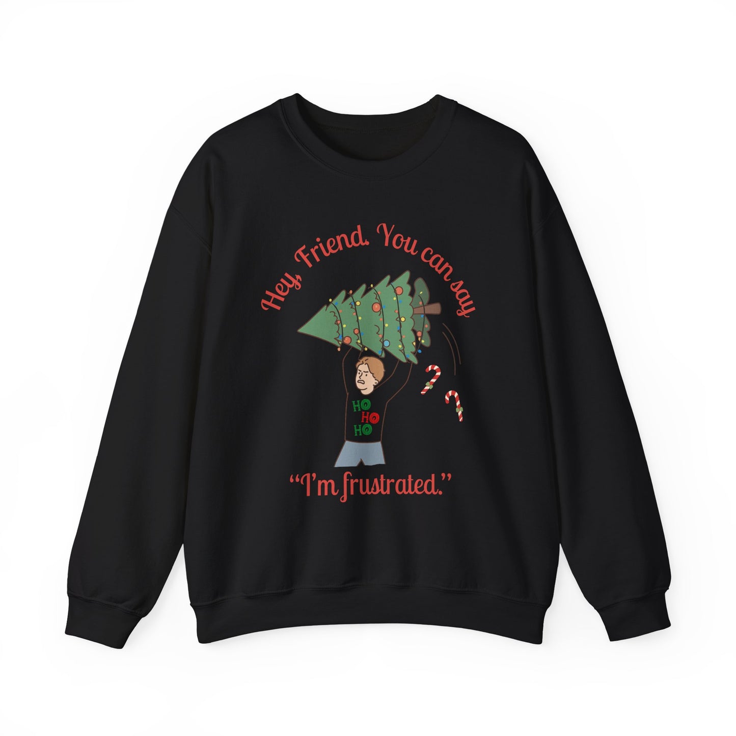 RBT Holiday Humor Crewneck Sweatshirt, Funny Christmas Gift, Perfect for RBT, BCBA, SLP, OT Friends