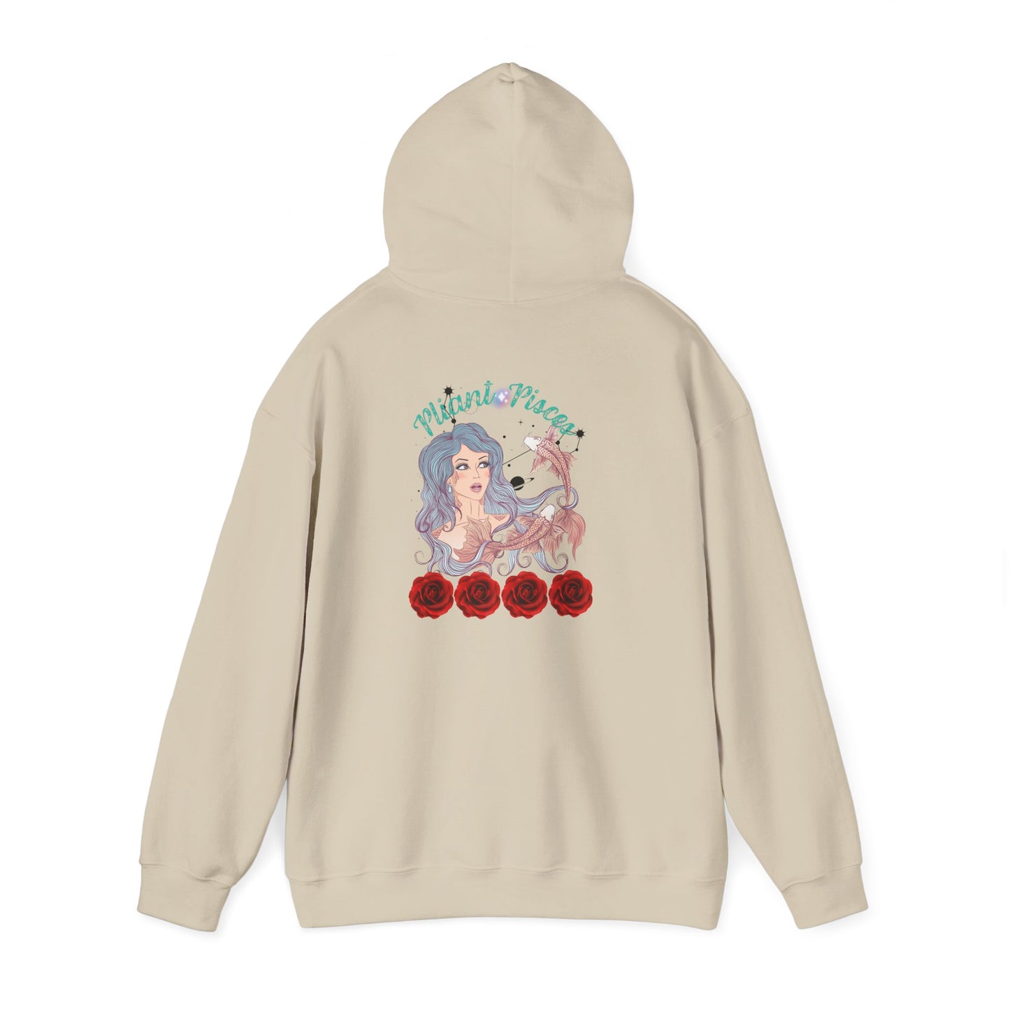 Pisces Zodiac Unisex Hoodie - Celestial Astrology Sweatshirt for Women & Men