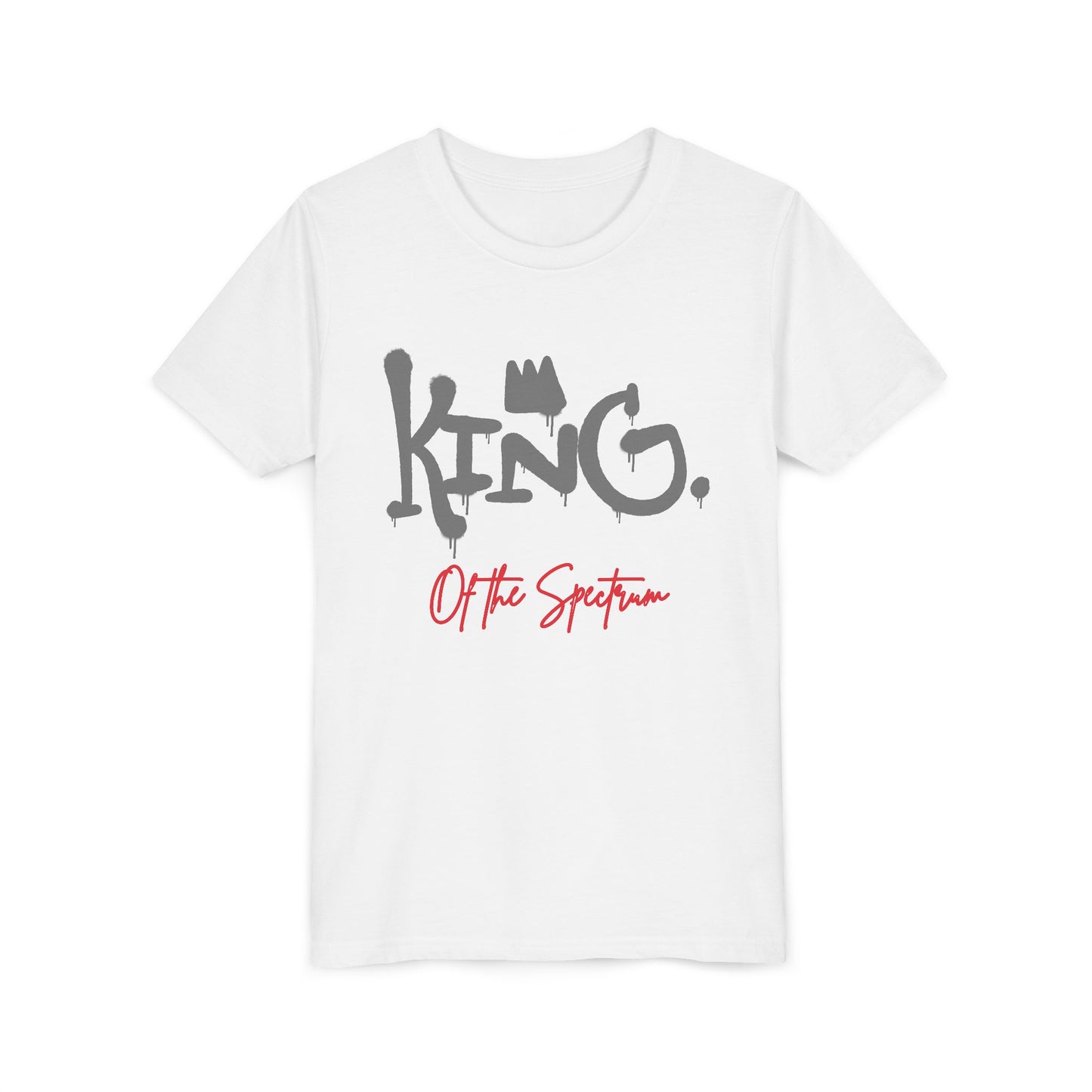 Autism Pride Youth T-Shirt: King of the Spectrum Tee for Empowered Boys