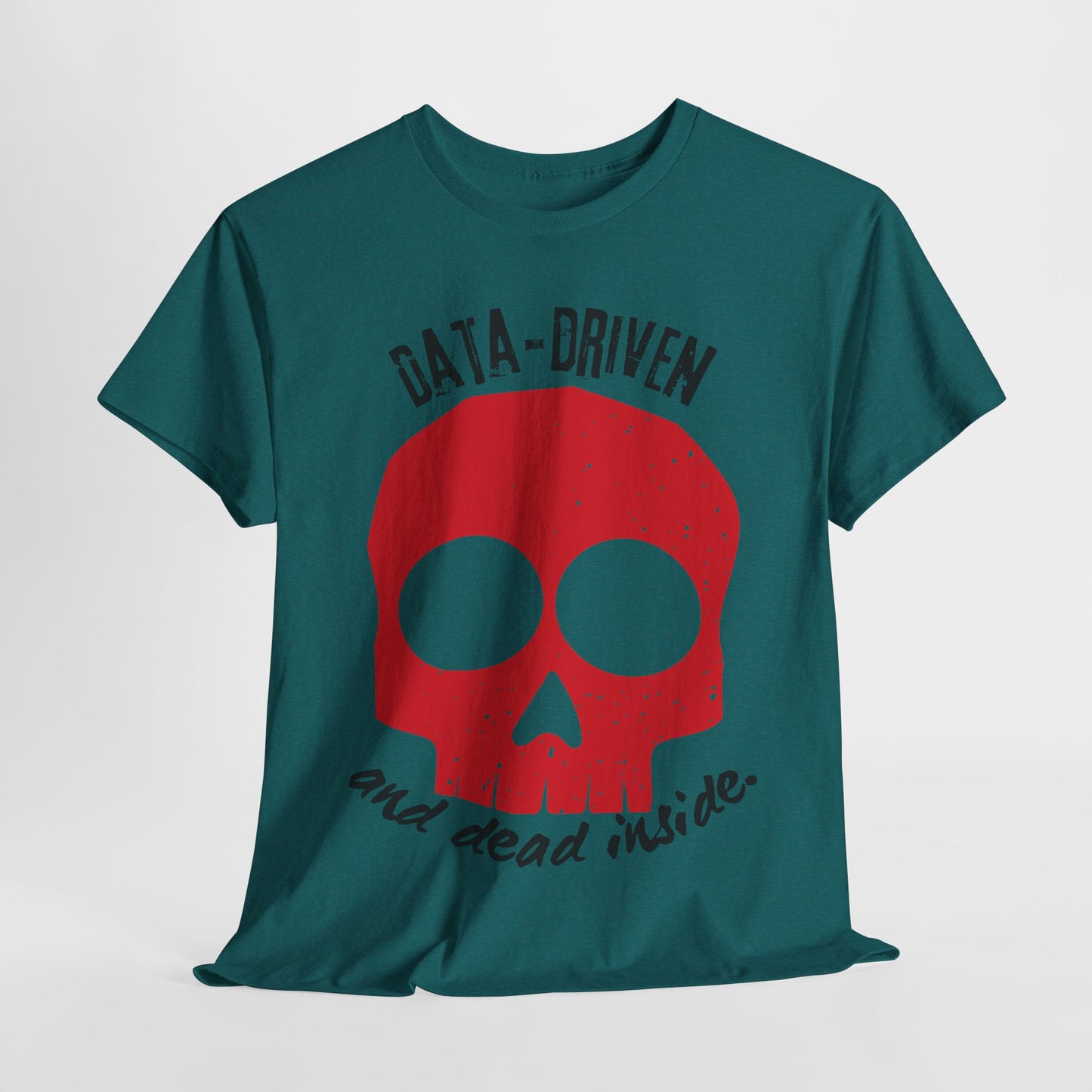 BCBA, RBT, Therapist T-shirt-Data Driven and Dead Inside – Skull ABA Therapy Tee