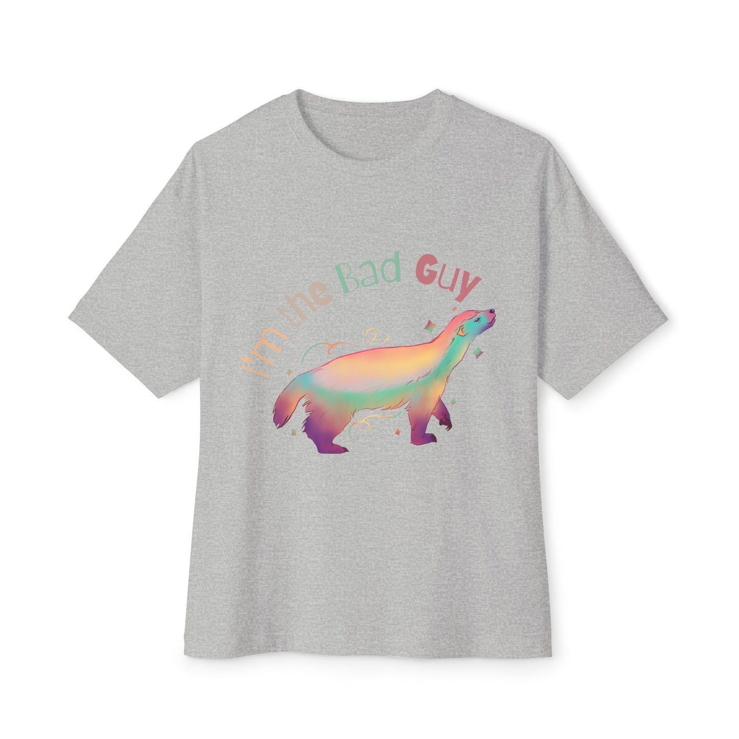 Whimsical Animal Tee, Funny Graphic T-Shirt, Oversized Tee for Casual Wear, Gift Idea for Animal Lovers, Trendy Statement Shirt