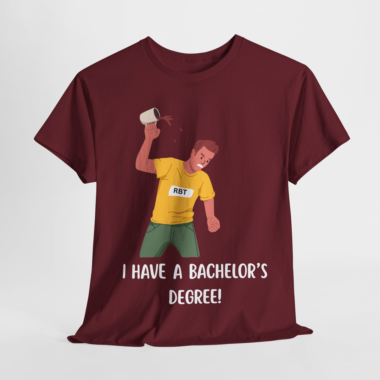 Funny RBT Coffee Throw Tee - Behavior Technician Humor Shirt - ABA Therapy Gift from Parents