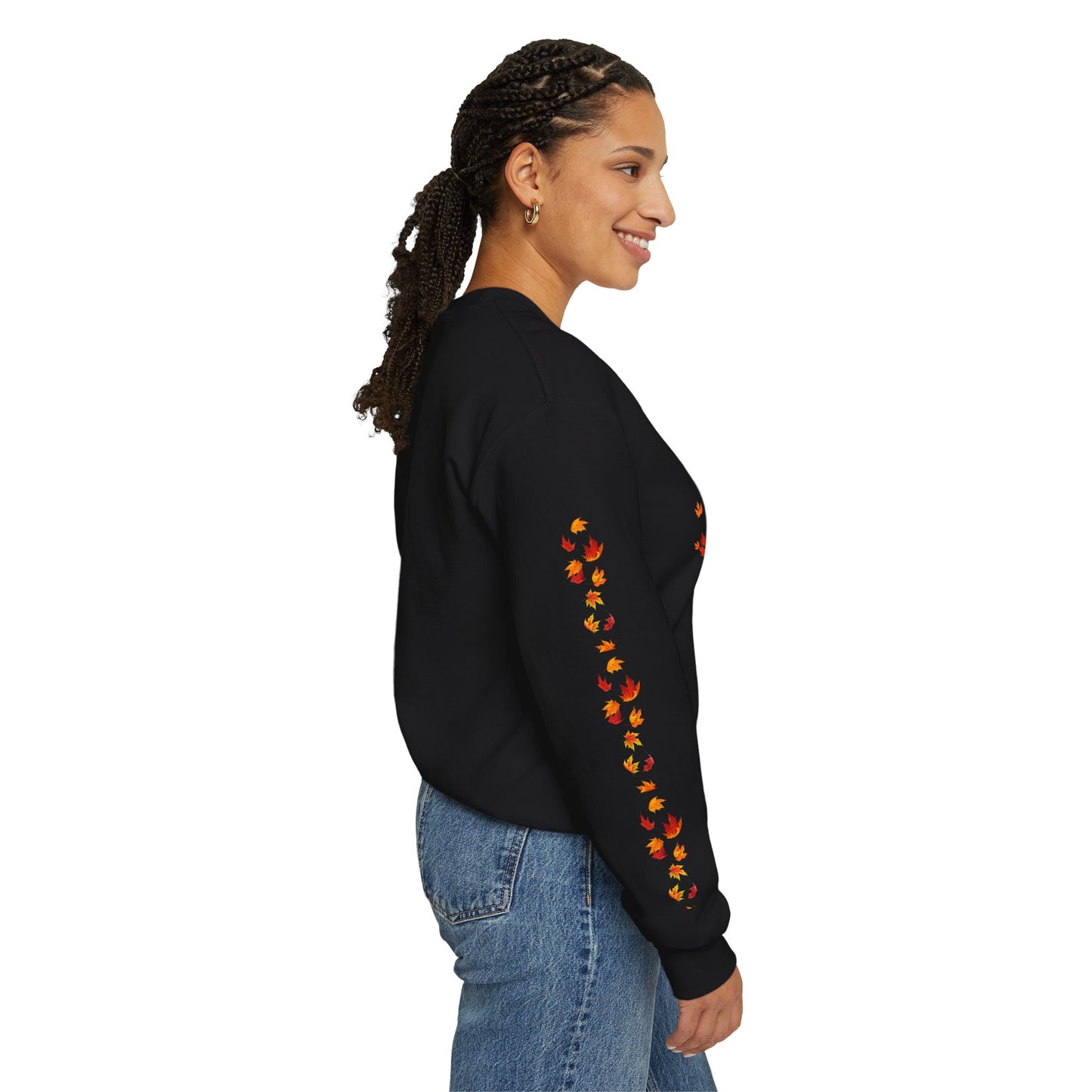 Autumn Tree Sweatshirt, Cozy Fall Crewneck, Unisex Sweatshirt, Nature Lover Gift, Seasonal Fashion, Harvest Celebration Sweater