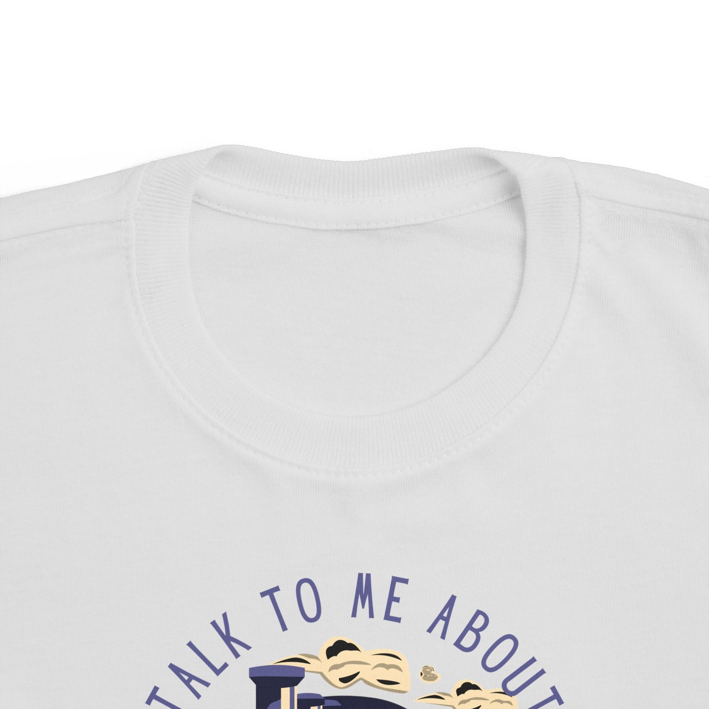 Train Enthusiast Toddler Tee, Kids Gift for Train Lovers