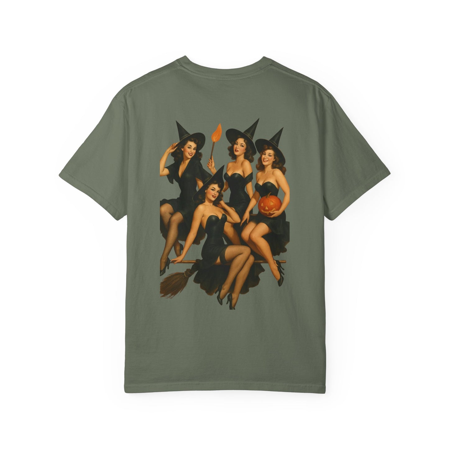 Witchy Unisex T-Shirt | Vintage Halloween Tee for Witches, Witchcraft Gift, Spooky Season Wear, Halloween Costume, Everyday Comfort