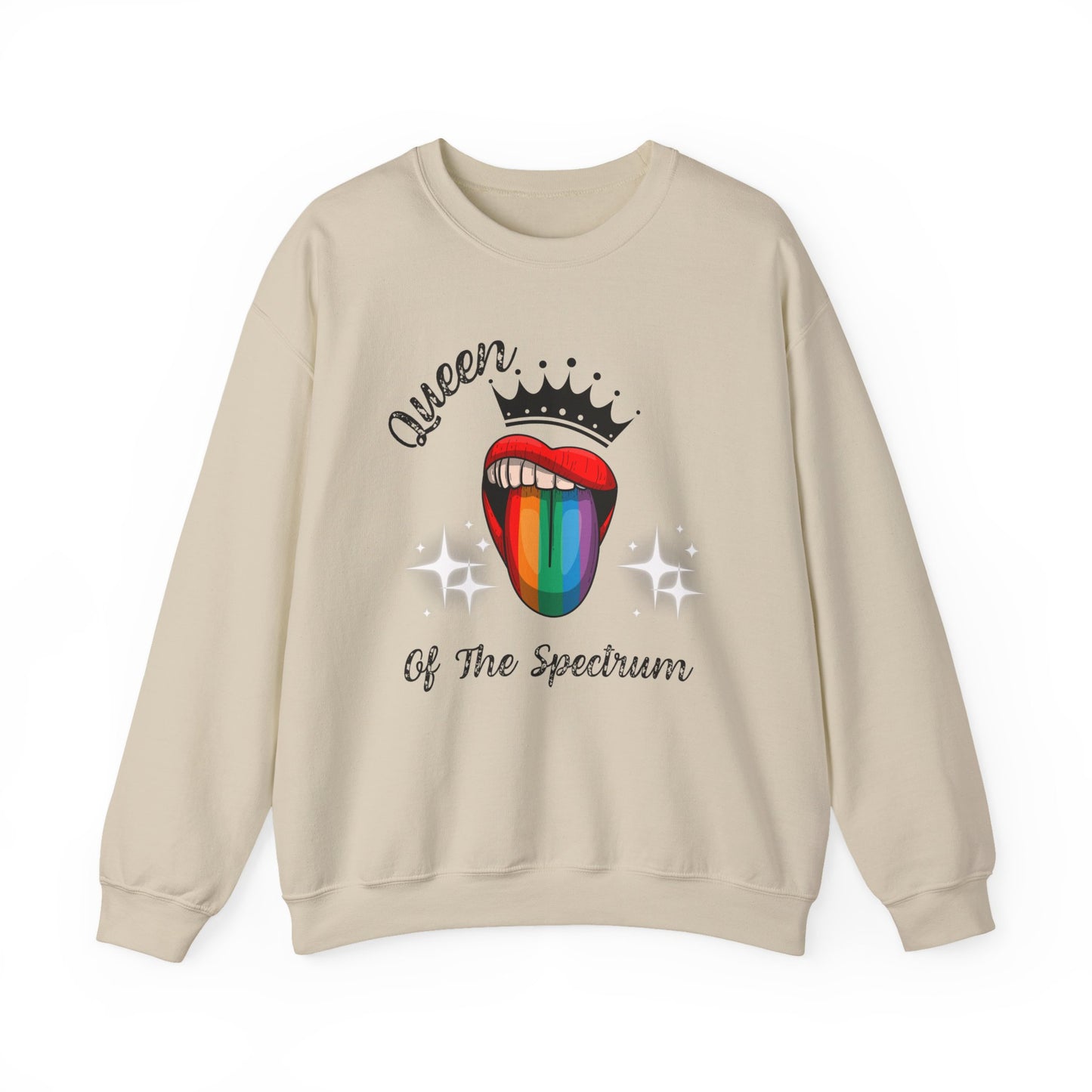 Autism Awareness Queen of the Spectrum: Heavyweight T-Shirt for Neurodiversity Empowerment