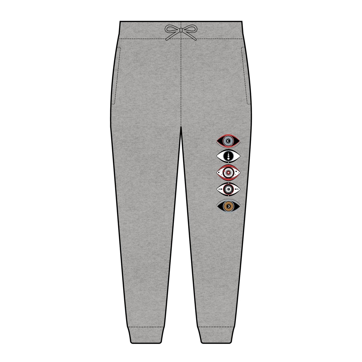 Eye-Catching Unisex Fleece Joggers, Cozy Lounge Pants for Comfort, Perfect Gift for Friends & Family, Great for Relaxing & Celebrations