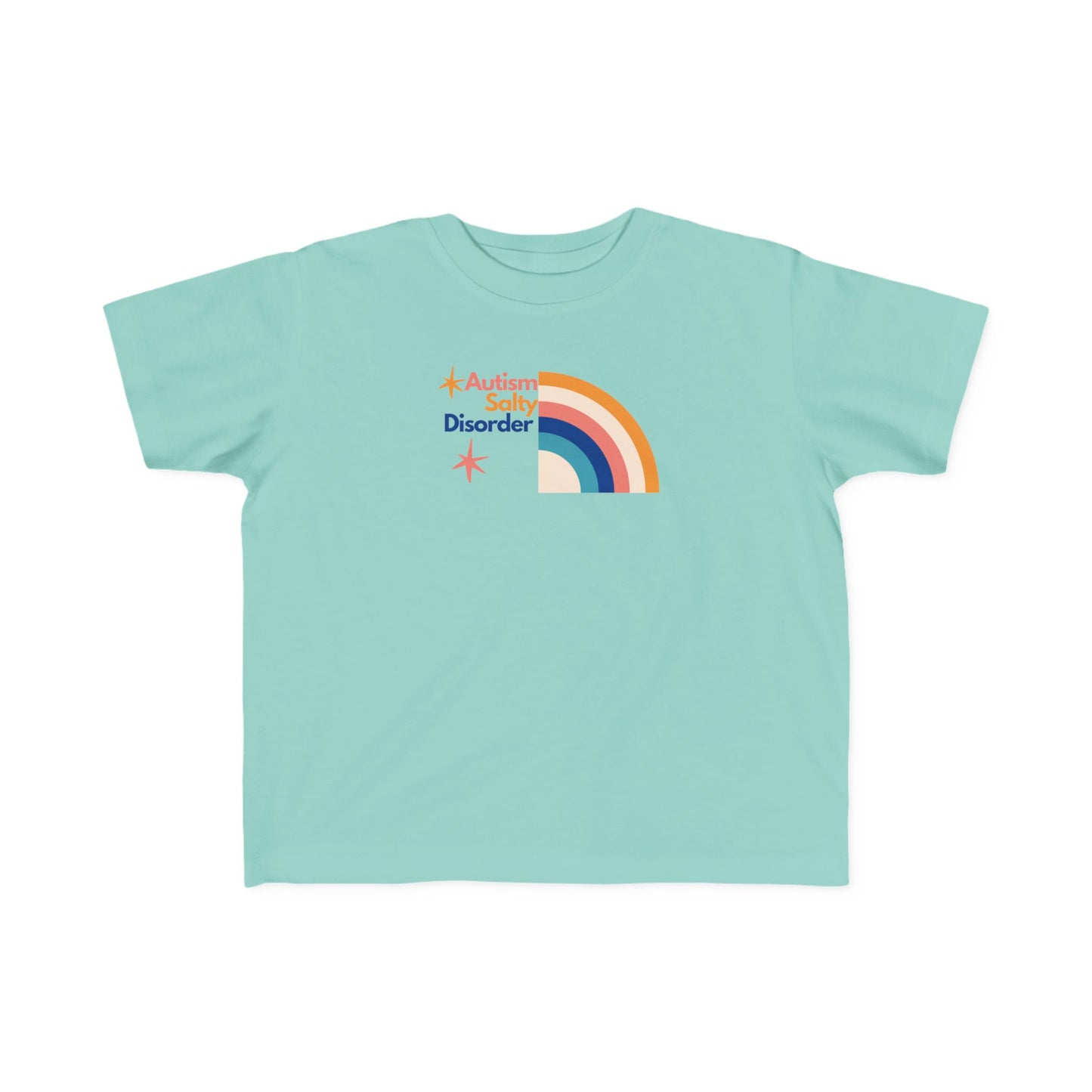 Toddler's Salty Autism Awareness Tee, Kids' Rainbow Shirt
