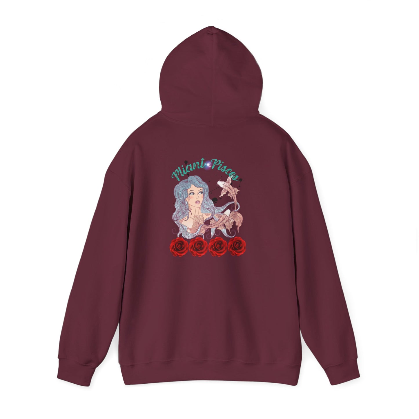 Pisces Zodiac Unisex Hoodie - Celestial Astrology Sweatshirt for Women & Men