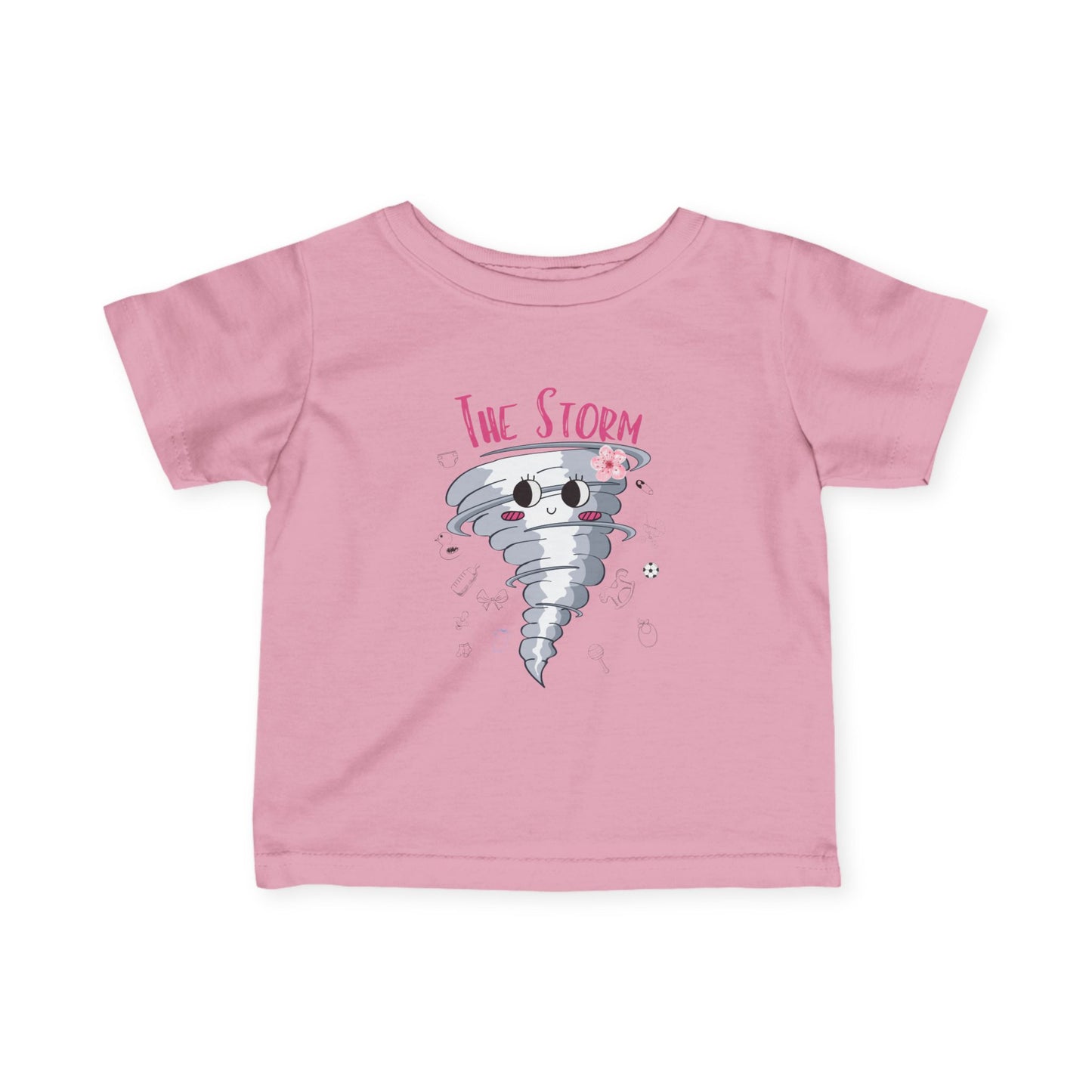 Cute Tornado Infant Tee, Baby Storm Shirt, Kids Weather T-shirt, Funny Matching Toddler Shirt, Baby Shower Gift, Nursery Decor