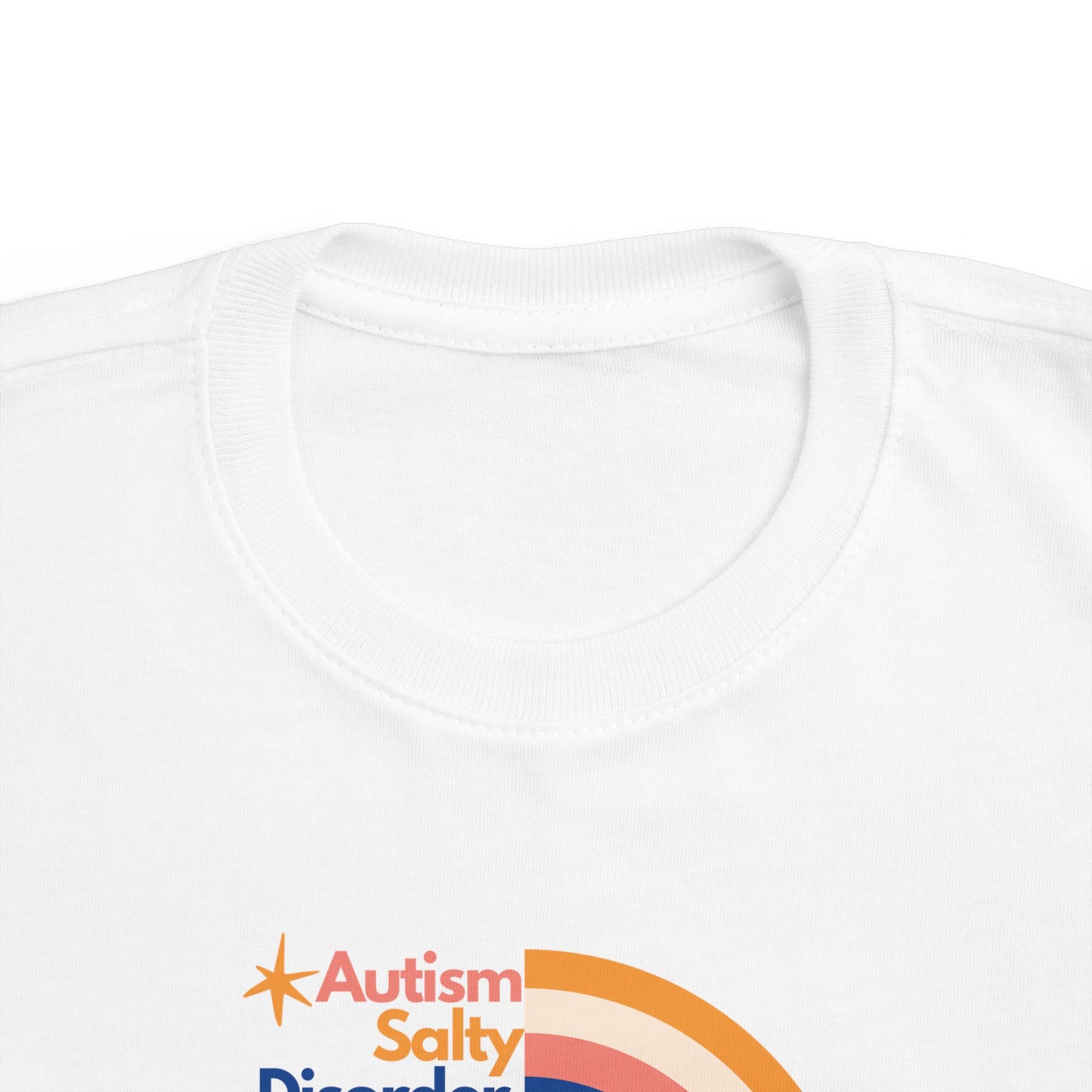 Toddler's Salty Autism Awareness Tee, Kids' Rainbow Shirt