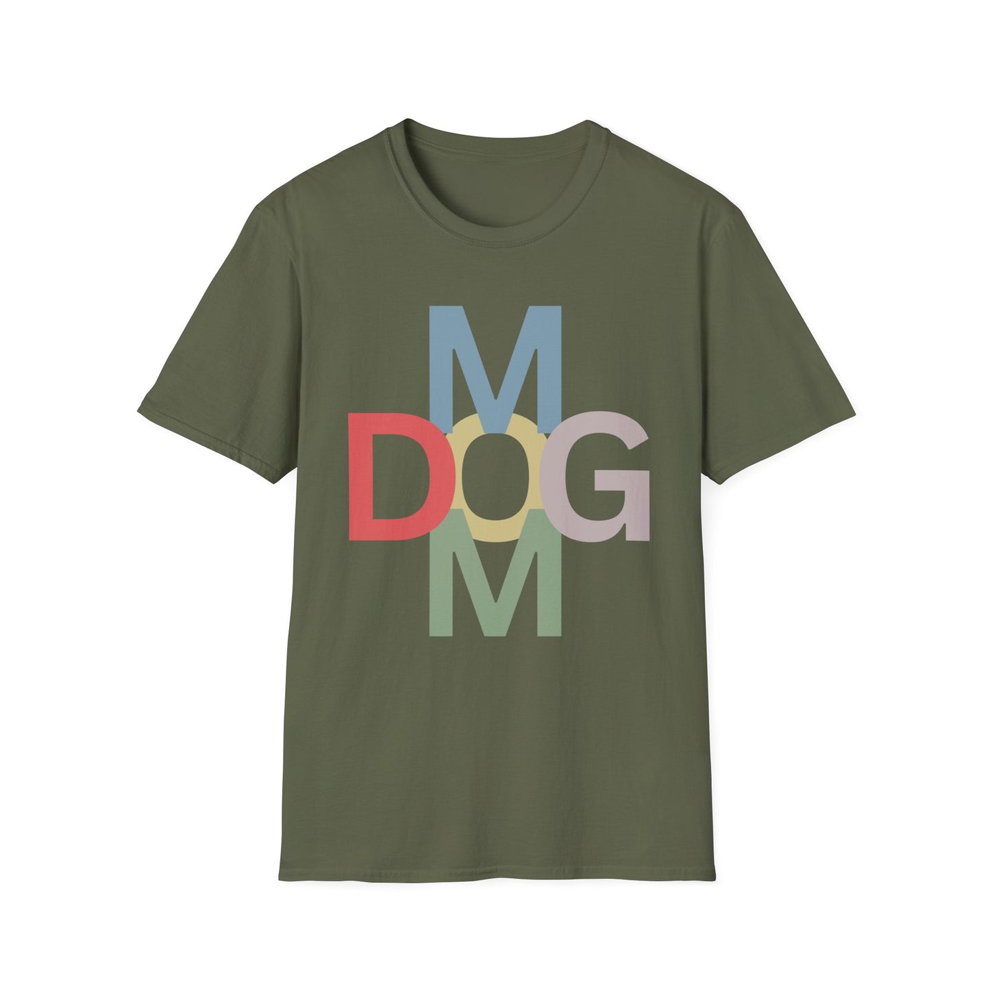 Dog Mom Graphic T-Shirt, Cute Pet Owner Gift, Animal Lover Apparel, Casual Everyday Wear, Birthday Gift Idea, Mother's Day tee