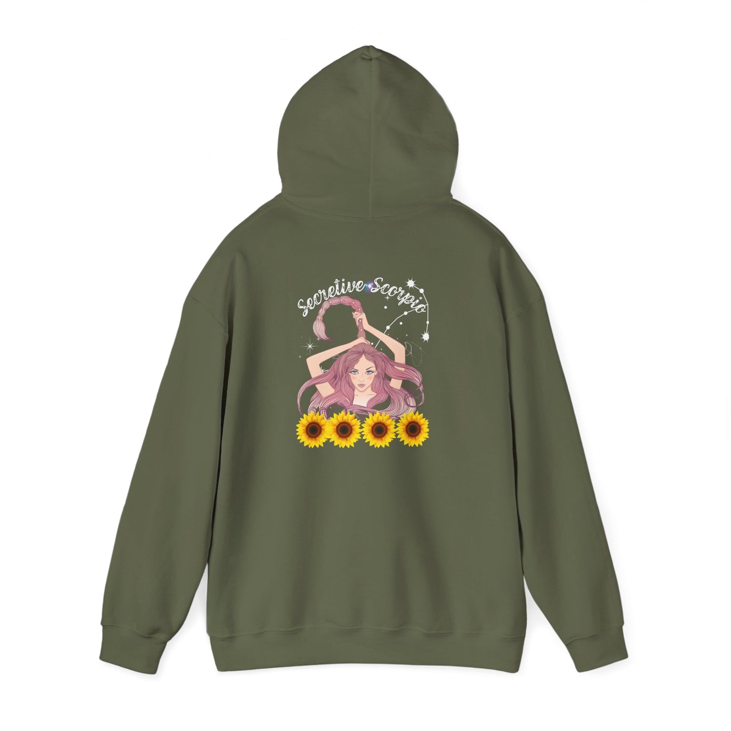 Scorpio Unisex Hoodie: Zodiac Astrology Gift for Secretive Women | Cosmic Horoscope Sweatshirt