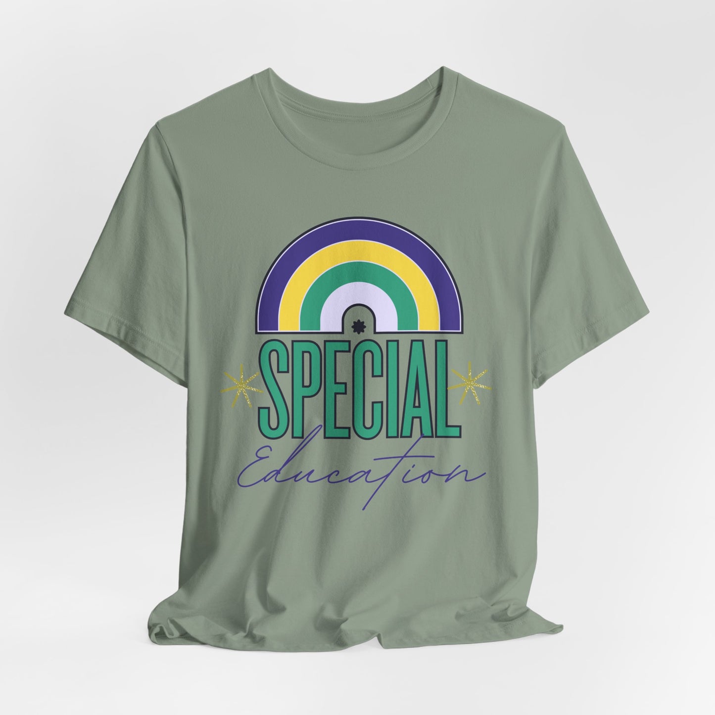 Special Education Pride Shirt, SPED Life, Teacher Gift, Rainbow Graphic Tee, Gift for Educators, Classroom Apparel