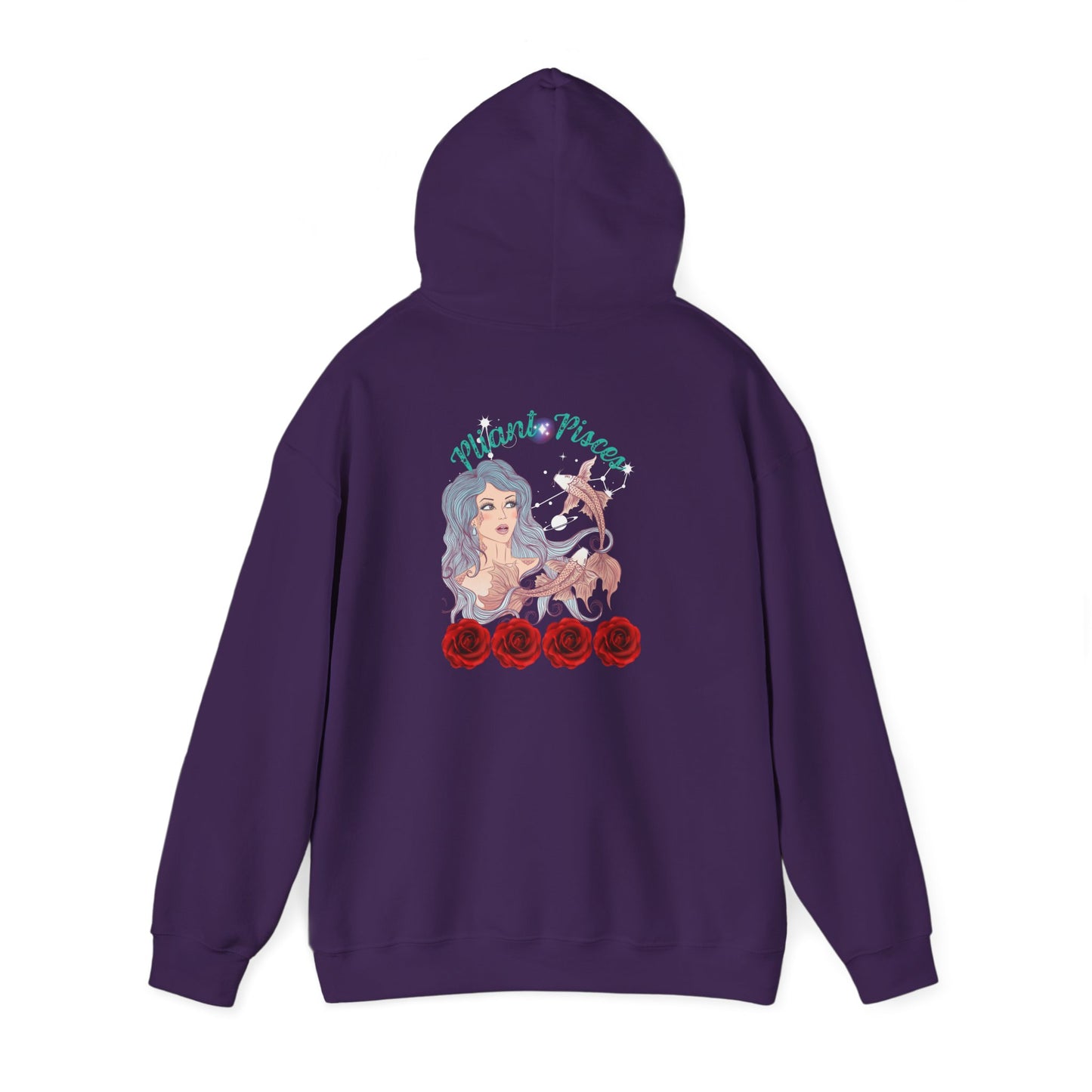 Pisces Zodiac Unisex Hoodie - Celestial Astrology Sweatshirt for Women & Men