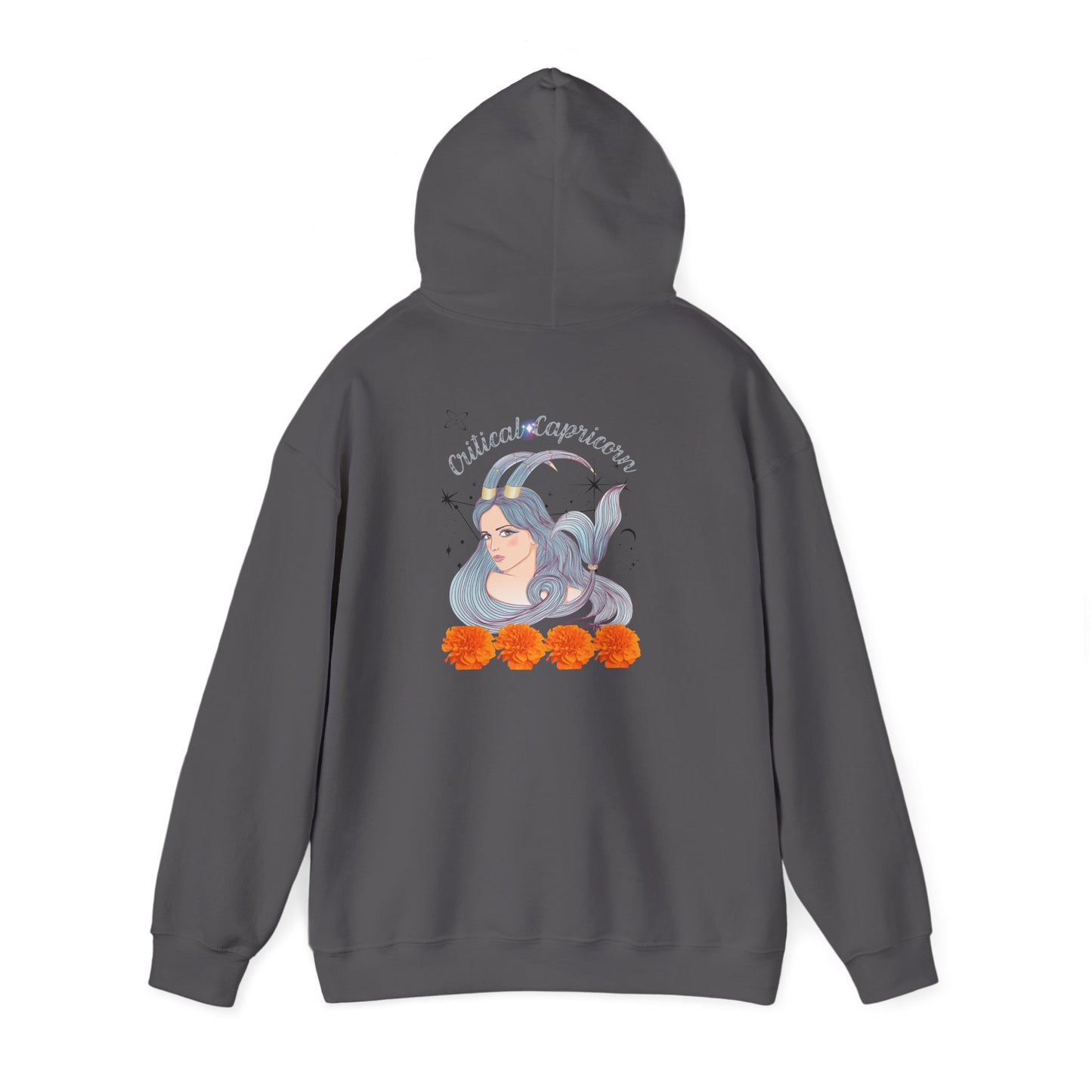 Capricorn Zodiac Unisex Hoodie: Astrological Cosmic Design for Horoscope Enthusiasts