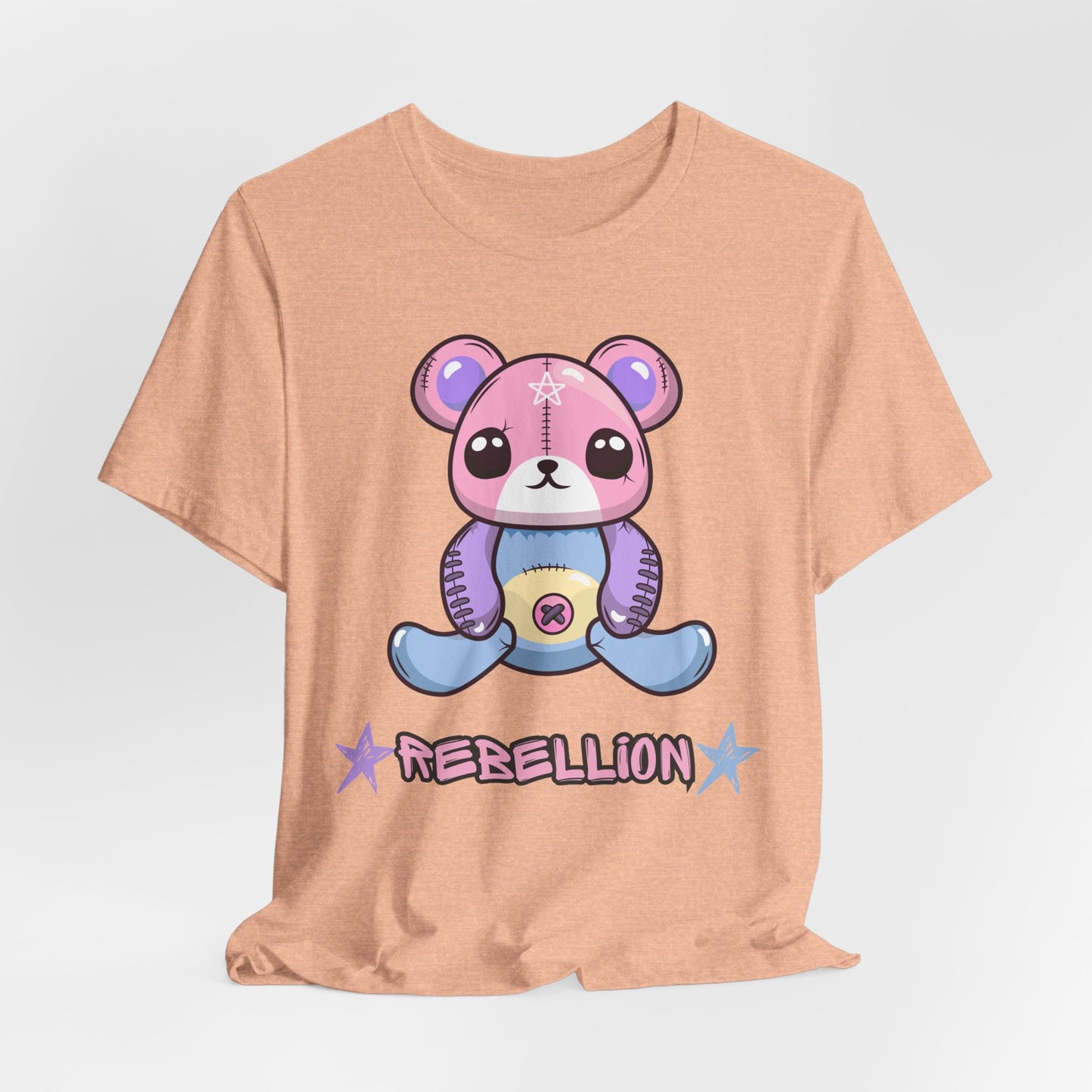 Rebellion Punk Bear Lightweight T-Shirt s for the bold, the different, and those who aren’t afraid to stand out