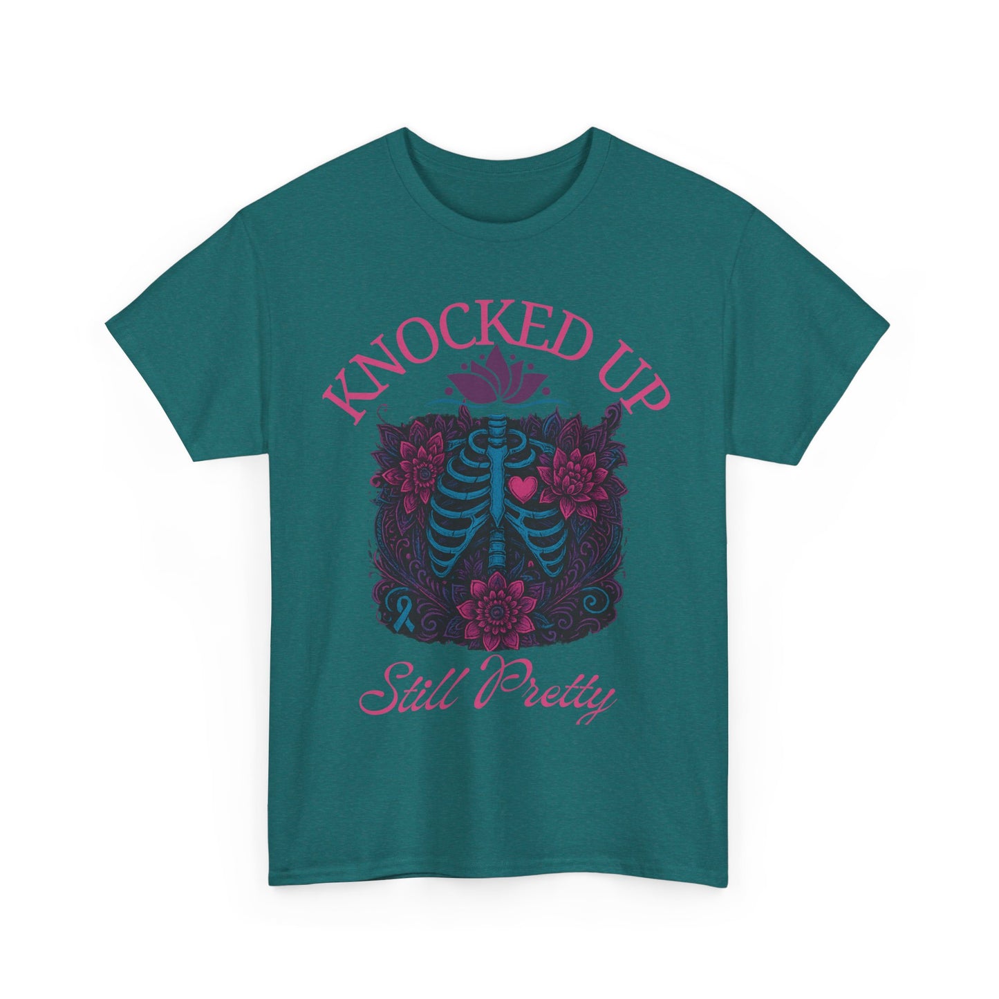 Knocked Up Still Pretty T-Shirt, Gift for Expecting Moms, Funny Pregnancy Shirt, Maternity Wear, Baby Shower Gift