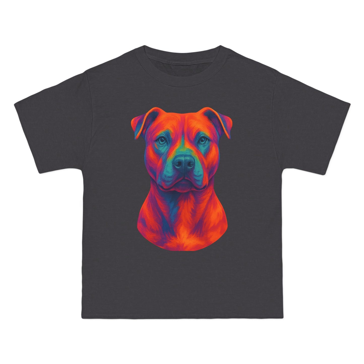 Vibrant Dog Lover's T-Shirt, Pet Apparel, Short-Sleeve Tee, Colorful Canine Art, Gift for Dog Owners, Animal Lover Fashion