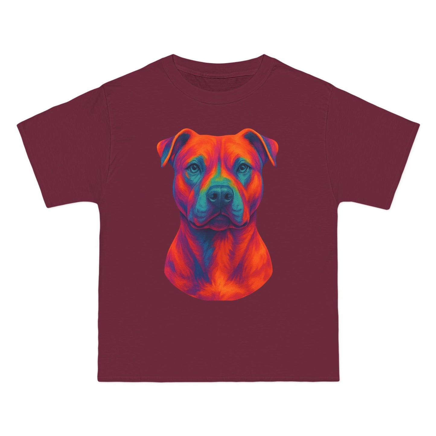 Vibrant Dog Lover's T-Shirt, Pet Apparel, Short-Sleeve Tee, Colorful Canine Art, Gift for Dog Owners, Animal Lover Fashion