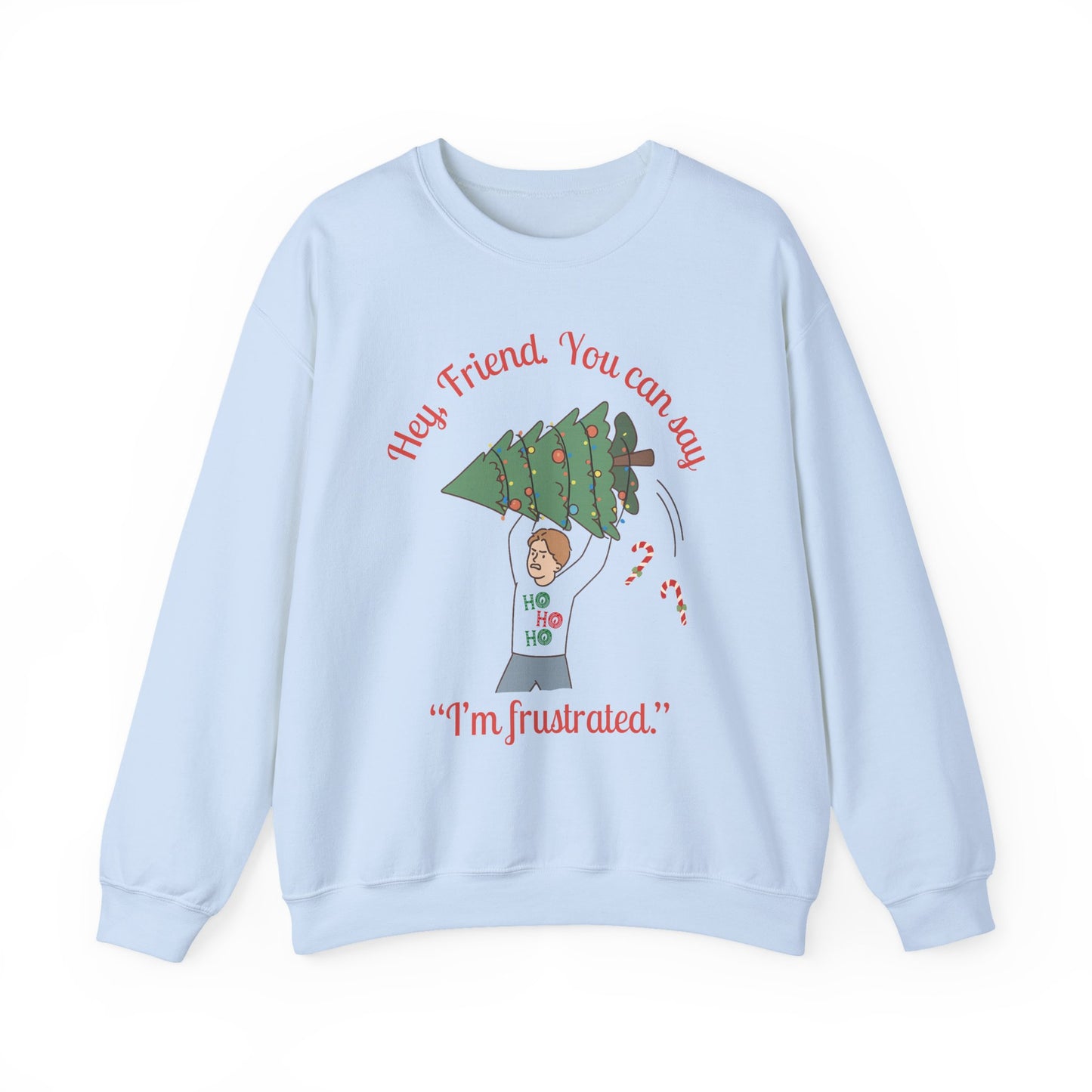 RBT Holiday Humor Crewneck Sweatshirt, Funny Christmas Gift, Perfect for RBT, BCBA, SLP, OT Friends