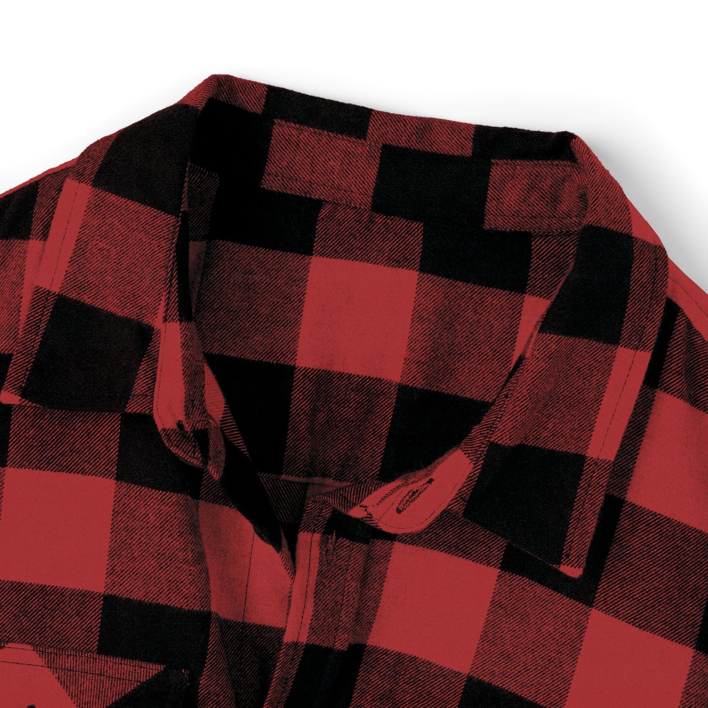 Flannel Shirt with Punk Plush Panda Design | Campfire Nights, Fall Fashion, Gift for Him/Her