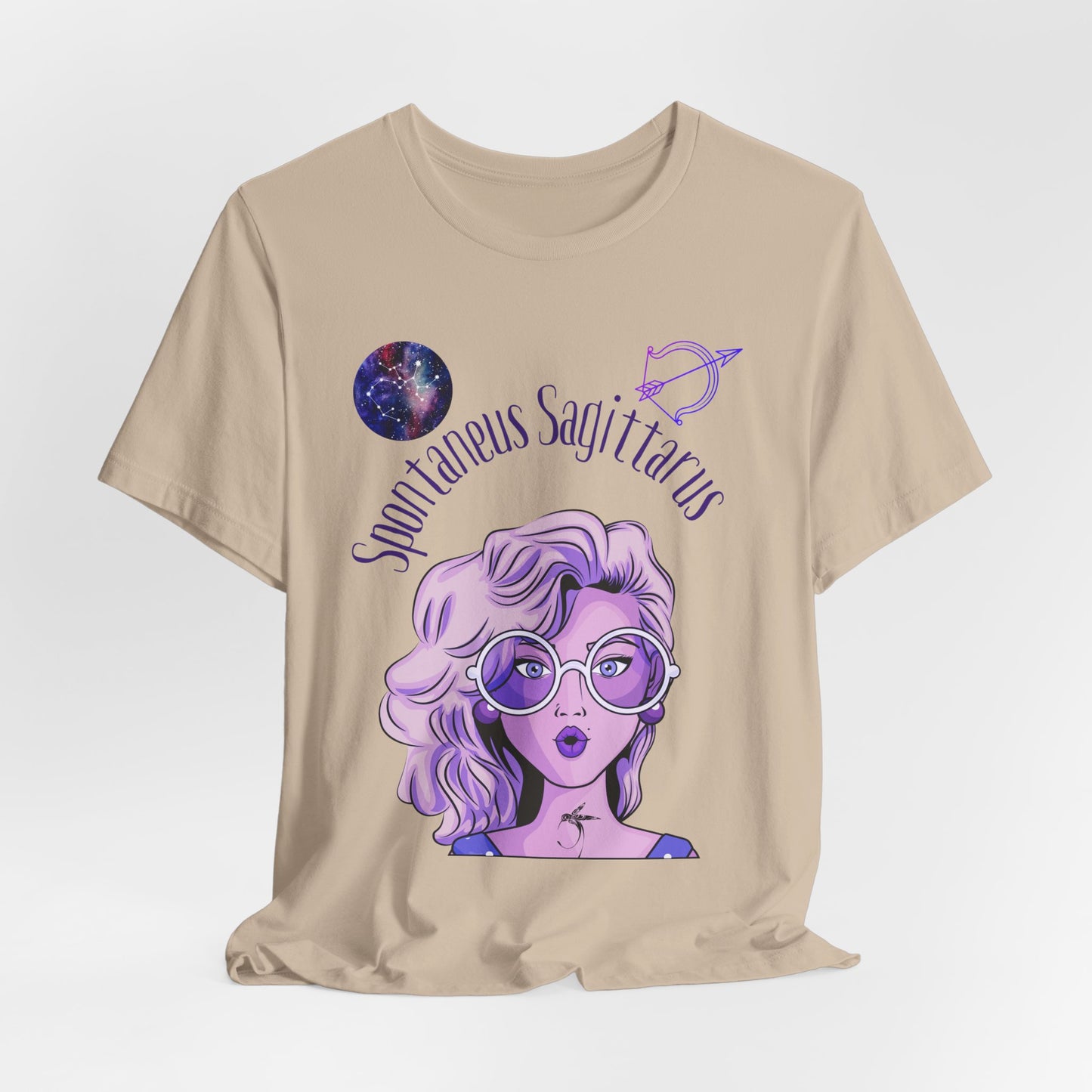 Sagittarius Tee, Zodiac T-Shirt, Astrology Shirt, Gift for Astrology Lover, Casual Wear, Horoscope Apparel