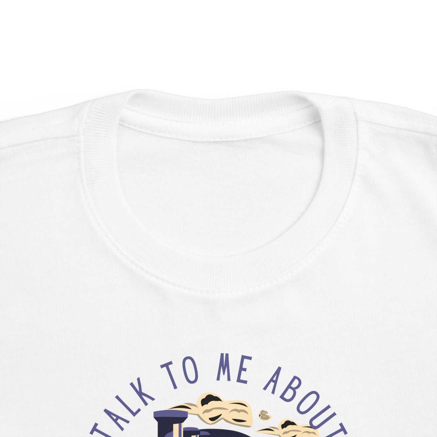 Train Enthusiast Toddler Tee, Kids Gift for Train Lovers