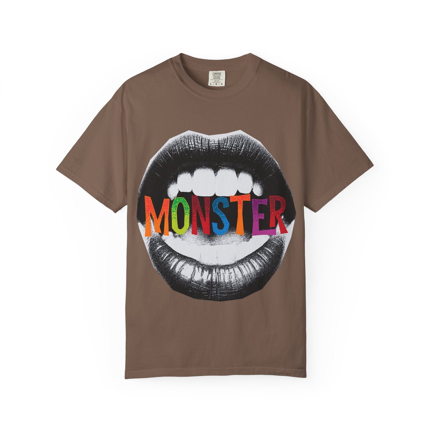 Colorful Monster Graphic T-shirt, Unisex Shirt, Fun Tee, Statement Apparel, Casual Wear, Gift for Artists
