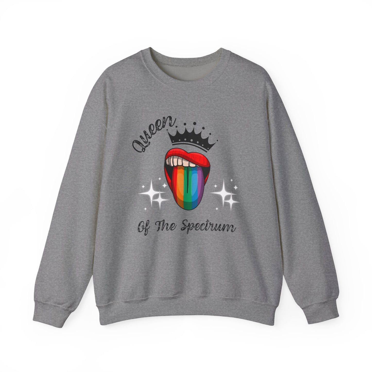 Autism Awareness Queen of the Spectrum: Heavyweight T-Shirt for Neurodiversity Empowerment