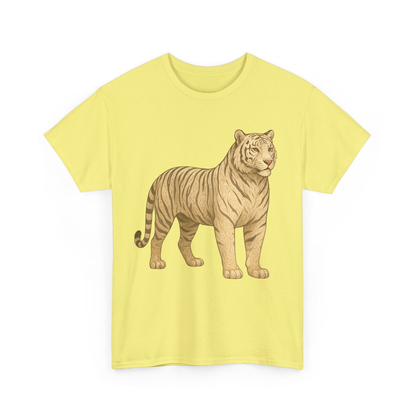 Stylish Tiger Print Tee, Perfect Gift for Animal Lovers, Unique Graphic Shirt, Eco-Friendly Cotton T-Shirt