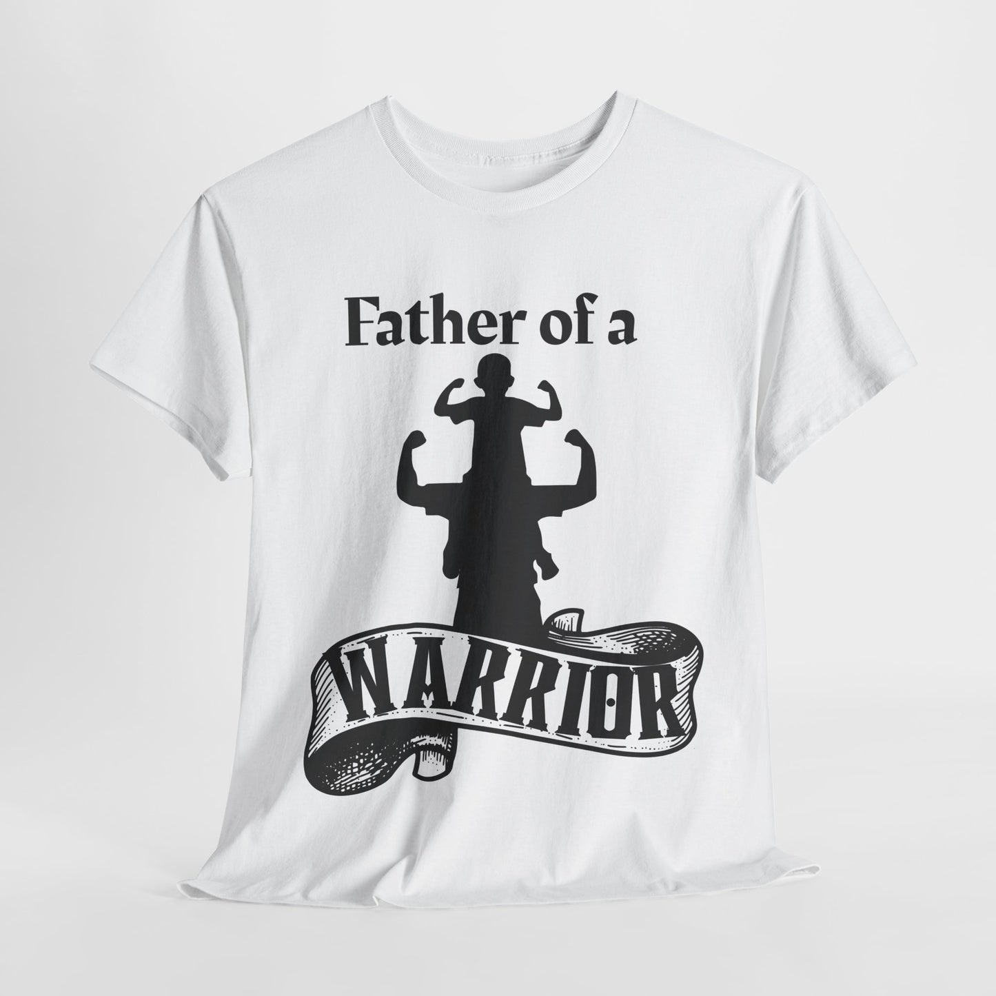 Father of a Warrior T-Shirt, Gift for Dads, Warrior Theme Shirt, Father's Day Gift, Unisex Cotton Tee