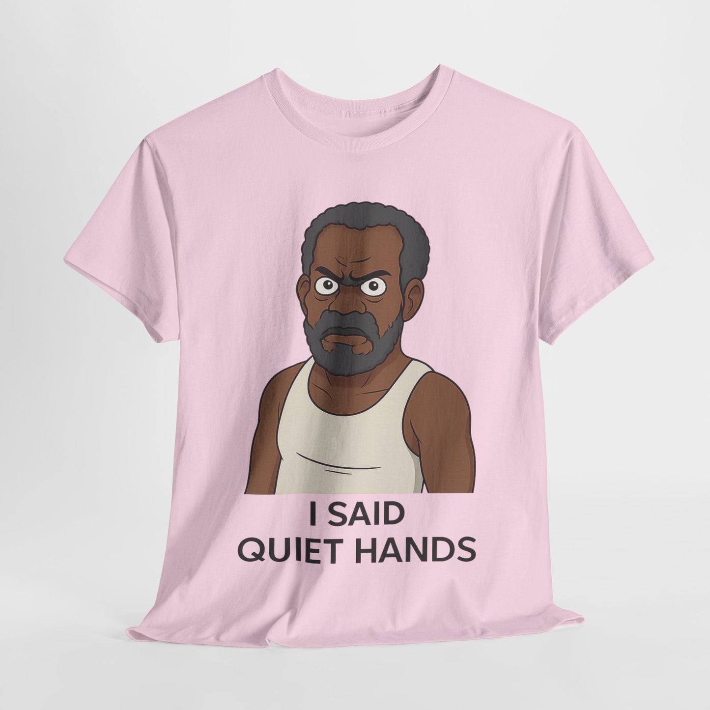 Funny RBT Shirt, Gift for RBT Graphic Shirt, I Said Quiet Hands Shirt – Sarcastic ABA Humor Tee with Jester Hat Illustration