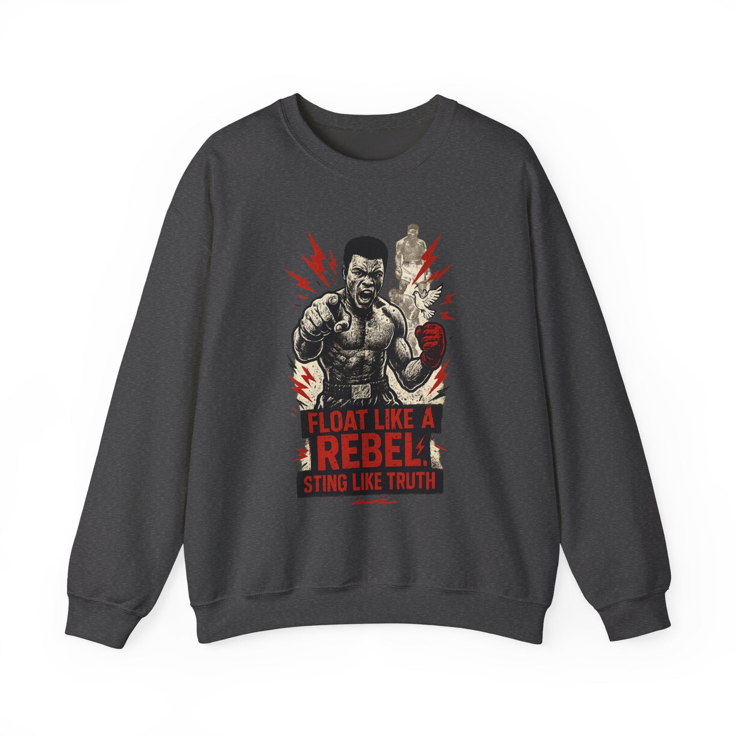 Muhammad Ali Sweatshirt, Motivational Boxing Gift, Statement Sweatshirt, Athleisure Clothing, Inspiration Wear