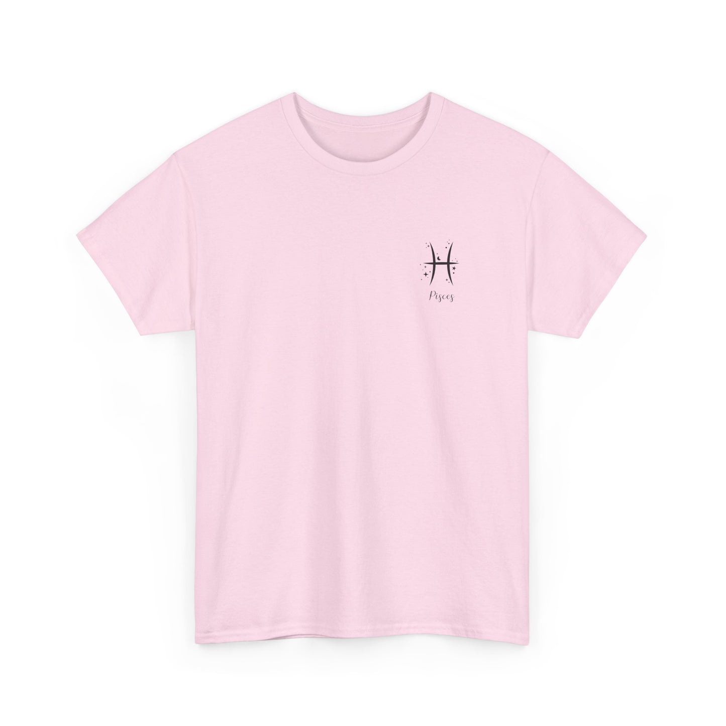 Pisces Zodiac Graphic Tee, Astrology Gift, Horoscope Shirt, Unique Birthday Gift, Unisex Heavy Cotton Tee