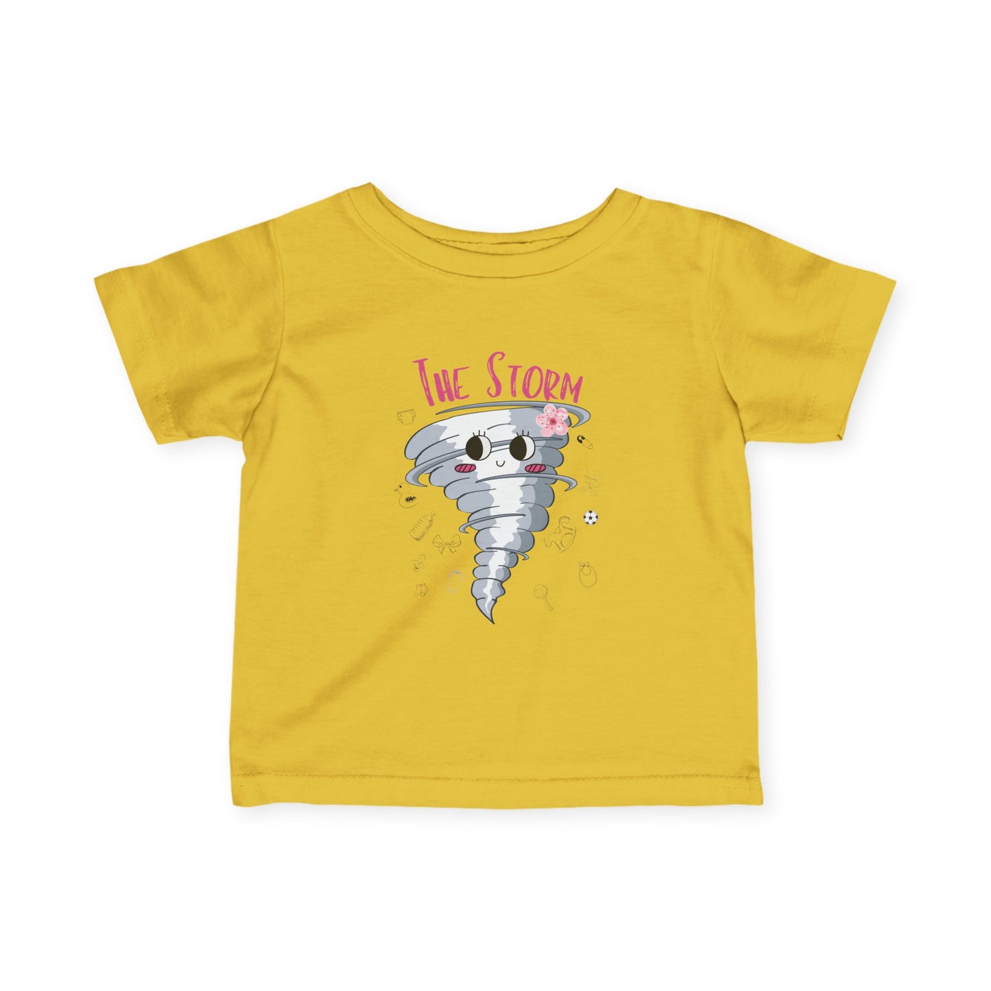 Cute Tornado Infant Tee, Baby Storm Shirt, Kids Weather T-shirt, Funny Matching Toddler Shirt, Baby Shower Gift, Nursery Decor