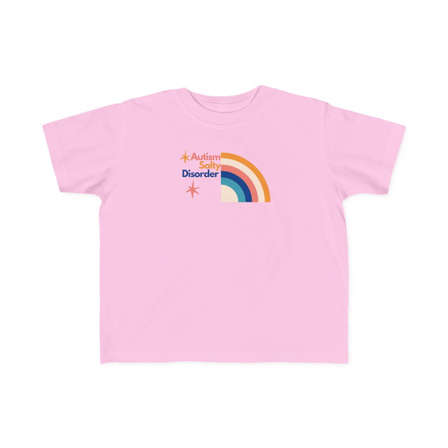 Toddler's Salty Autism Awareness Tee, Kids' Rainbow Shirt