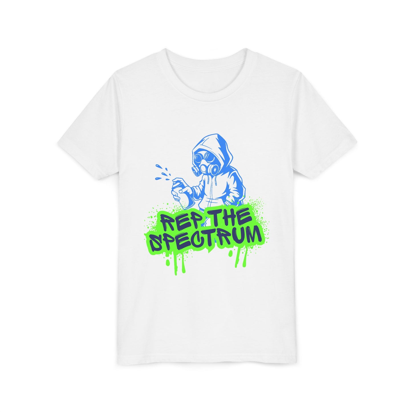 Youth Short Sleeve Tee, Cool Graphic Shirt for Kids, Trendy Youth Apparel, Unique Autism Awareness Tees