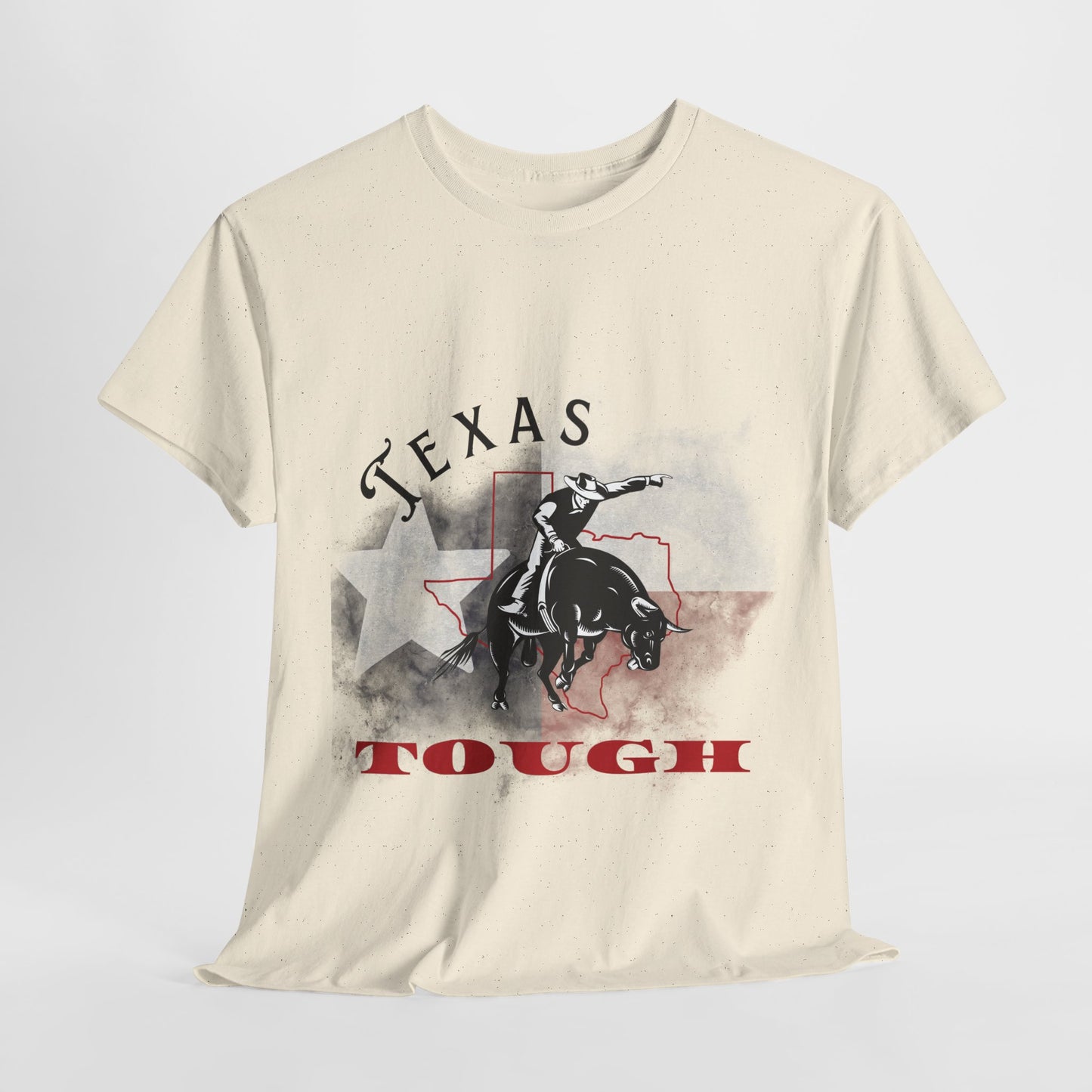 Texas Tough T Shirt, Rodeo Shirt, Western Bull Rider Tee, Cowboy Gift, Country Music, Texas Pride T-Shirt