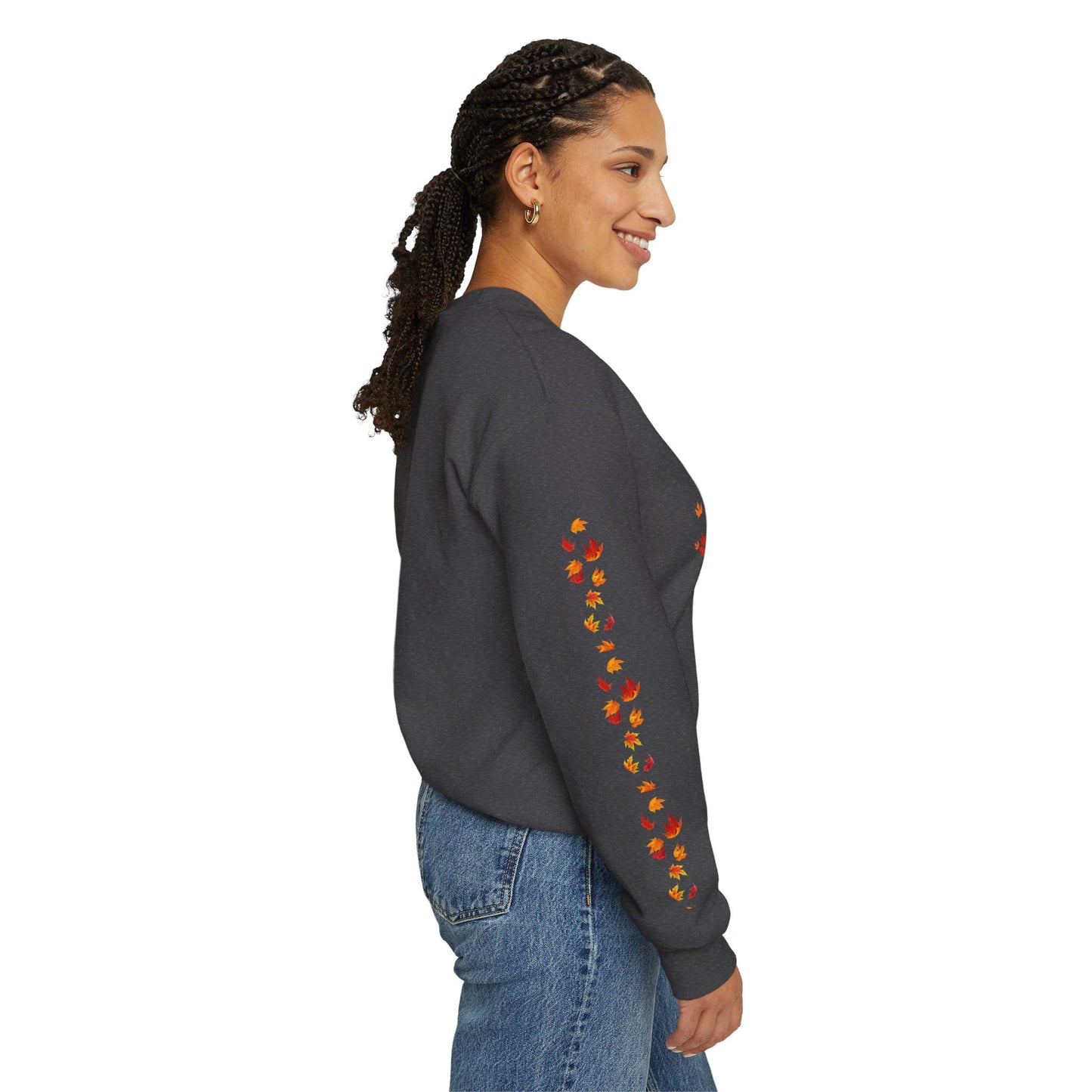 Autumn Tree Sweatshirt, Cozy Fall Crewneck, Unisex Sweatshirt, Nature Lover Gift, Seasonal Fashion, Harvest Celebration Sweater