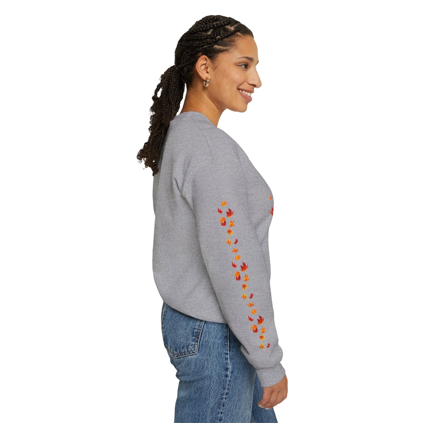 Autumn Tree Sweatshirt, Cozy Fall Crewneck, Unisex Sweatshirt, Nature Lover Gift, Seasonal Fashion, Harvest Celebration Sweater