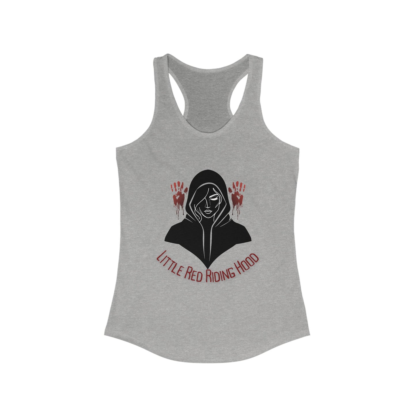 Little Red Riding Hood Graphic Tank for Women, Horror Tank Top, Halloween Outfit, Casual Summer Wear, Unique Gift Idea