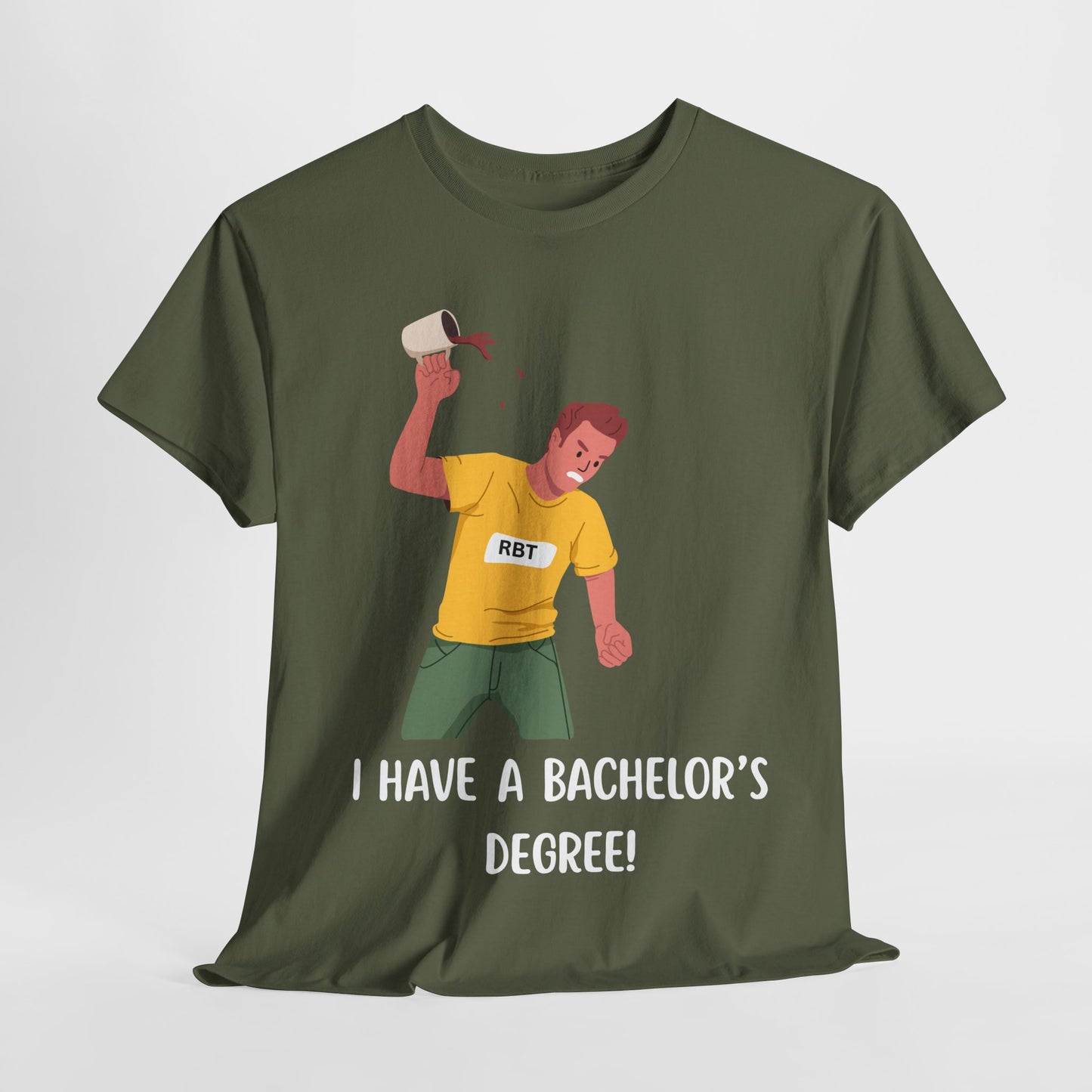 Funny RBT Coffee Throw Tee - Behavior Technician Humor Shirt - ABA Therapy Gift from Parents