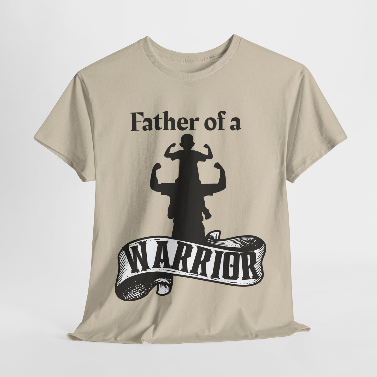 Father of a Warrior T-Shirt, Gift for Dads, Warrior Theme Shirt, Father's Day Gift, Unisex Cotton Tee