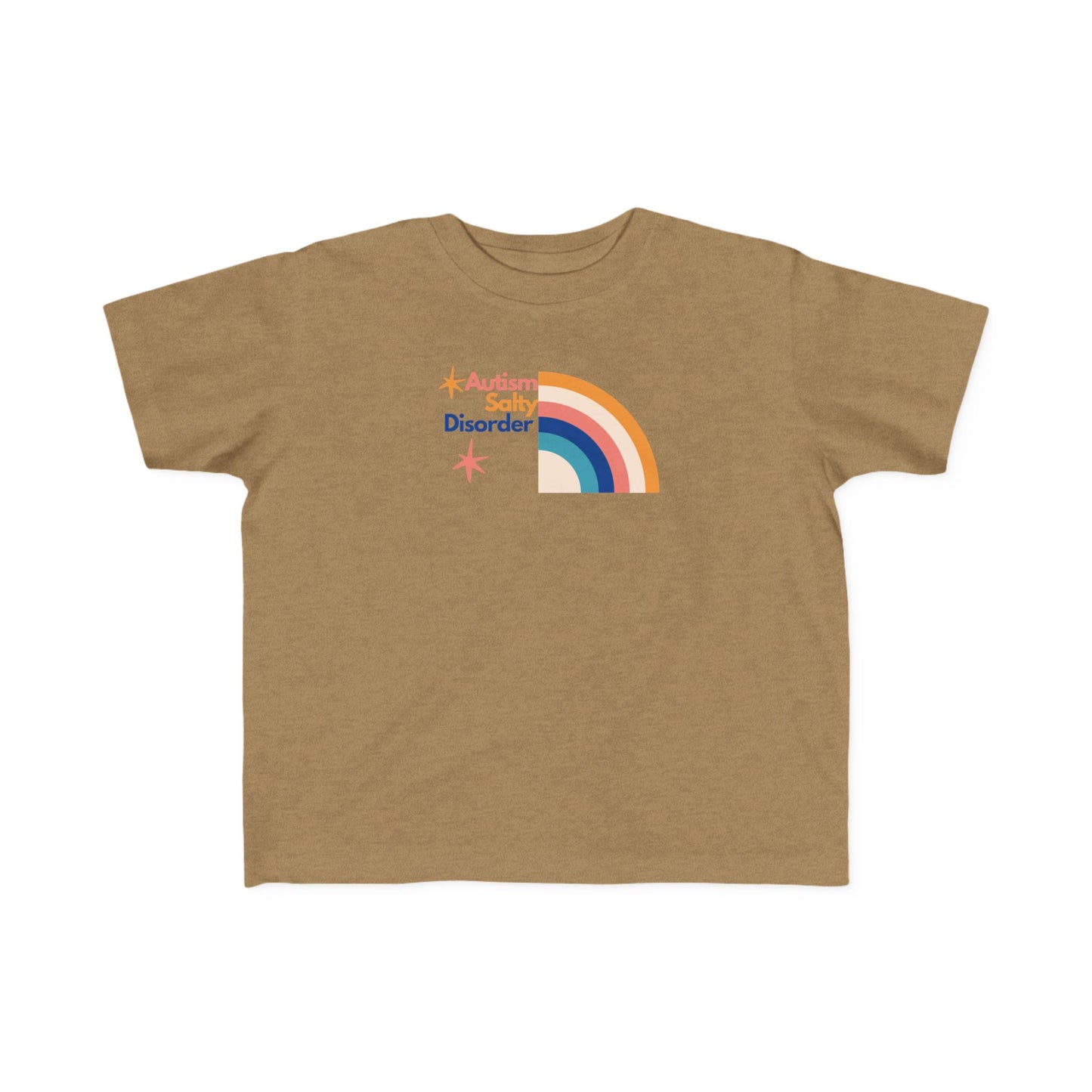 Toddler's Salty Autism Awareness Tee, Kids' Rainbow Shirt