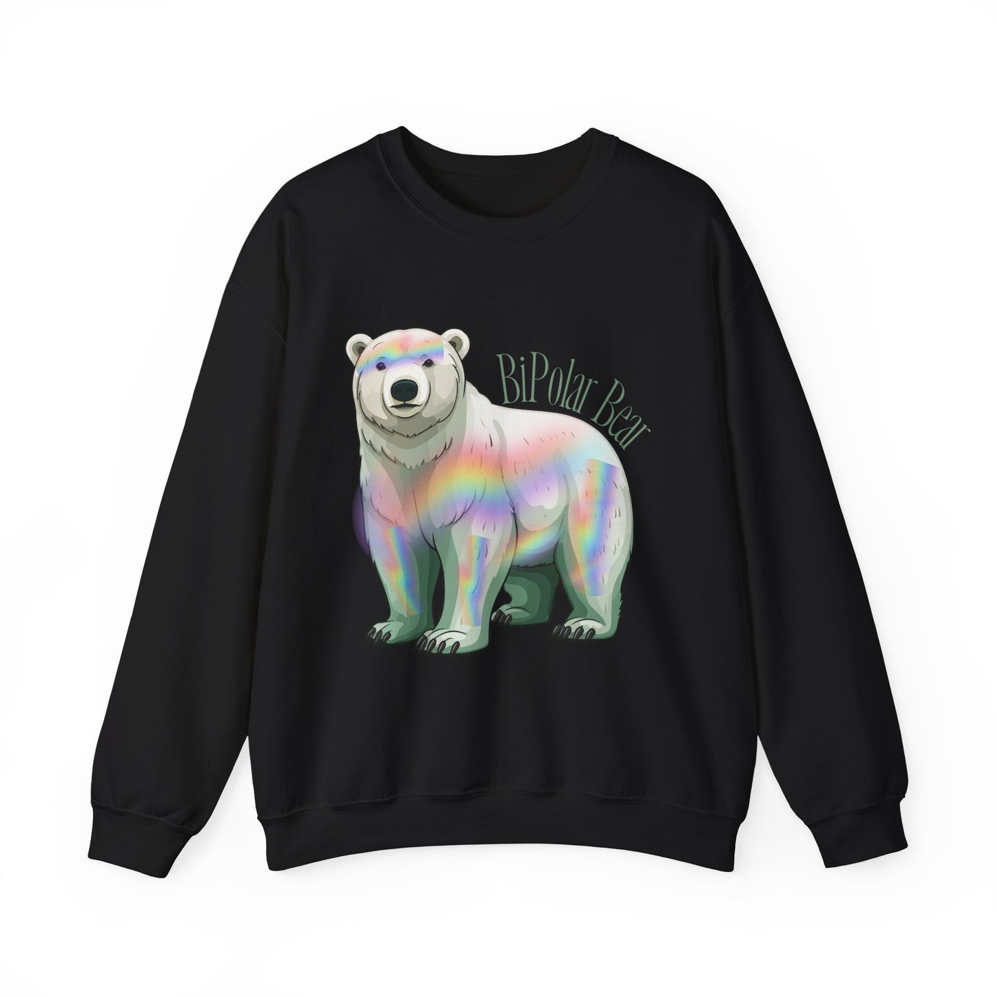 Bipolar Bear LGBTQ Hoodie: Mental Health Support Sweatshirt for Men & Women
