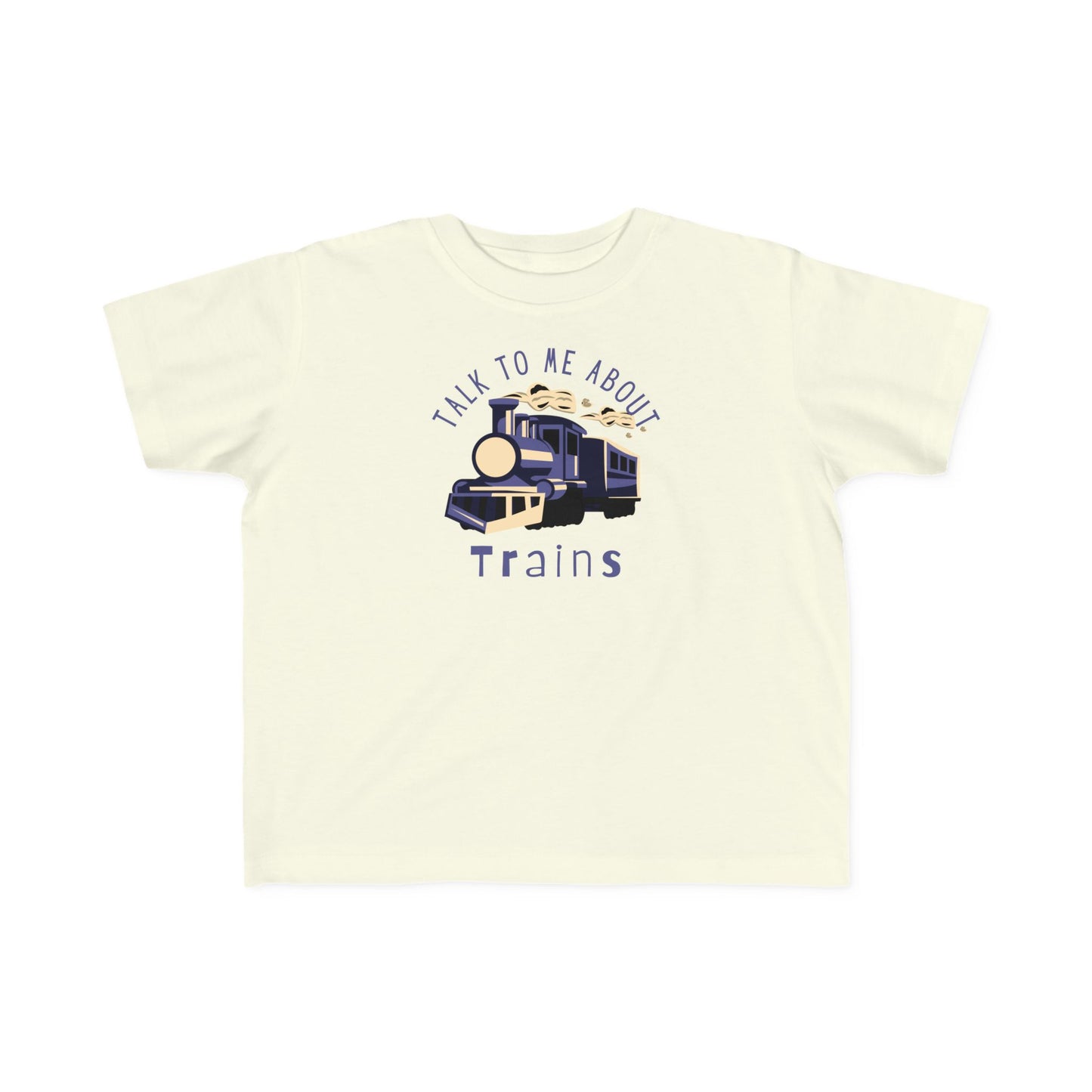 Train Enthusiast Toddler Tee, Kids Gift for Train Lovers