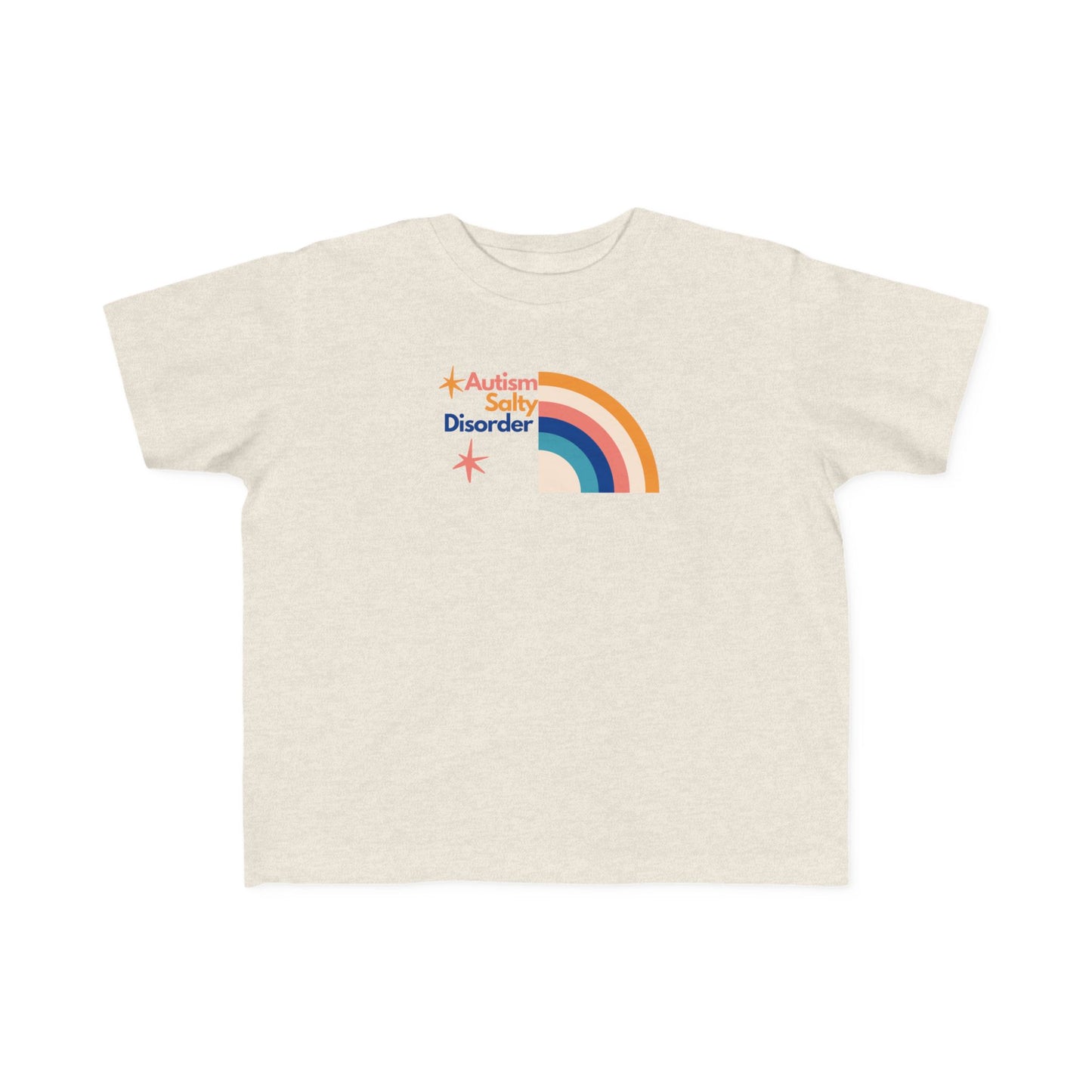 Toddler's Salty Autism Awareness Tee, Kids' Rainbow Shirt
