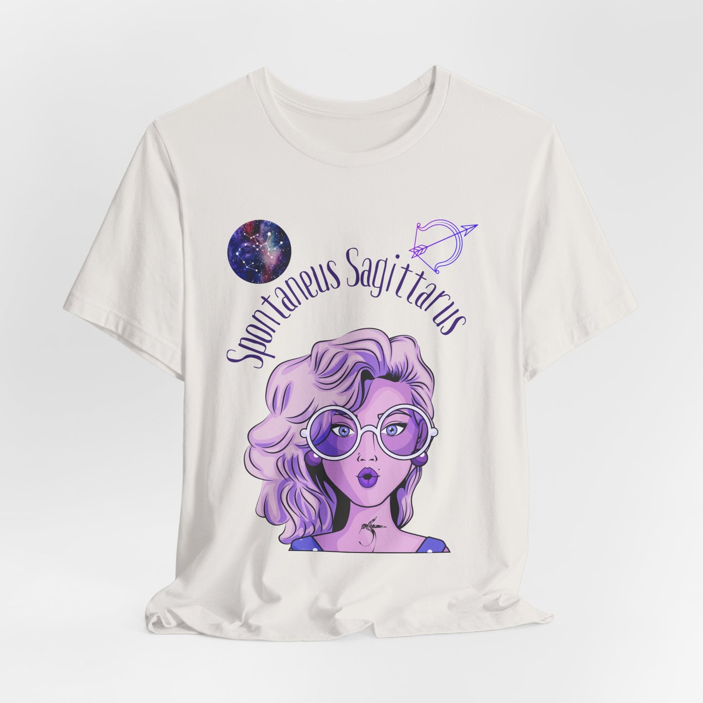 Sagittarius Tee, Zodiac T-Shirt, Astrology Shirt, Gift for Astrology Lover, Casual Wear, Horoscope Apparel
